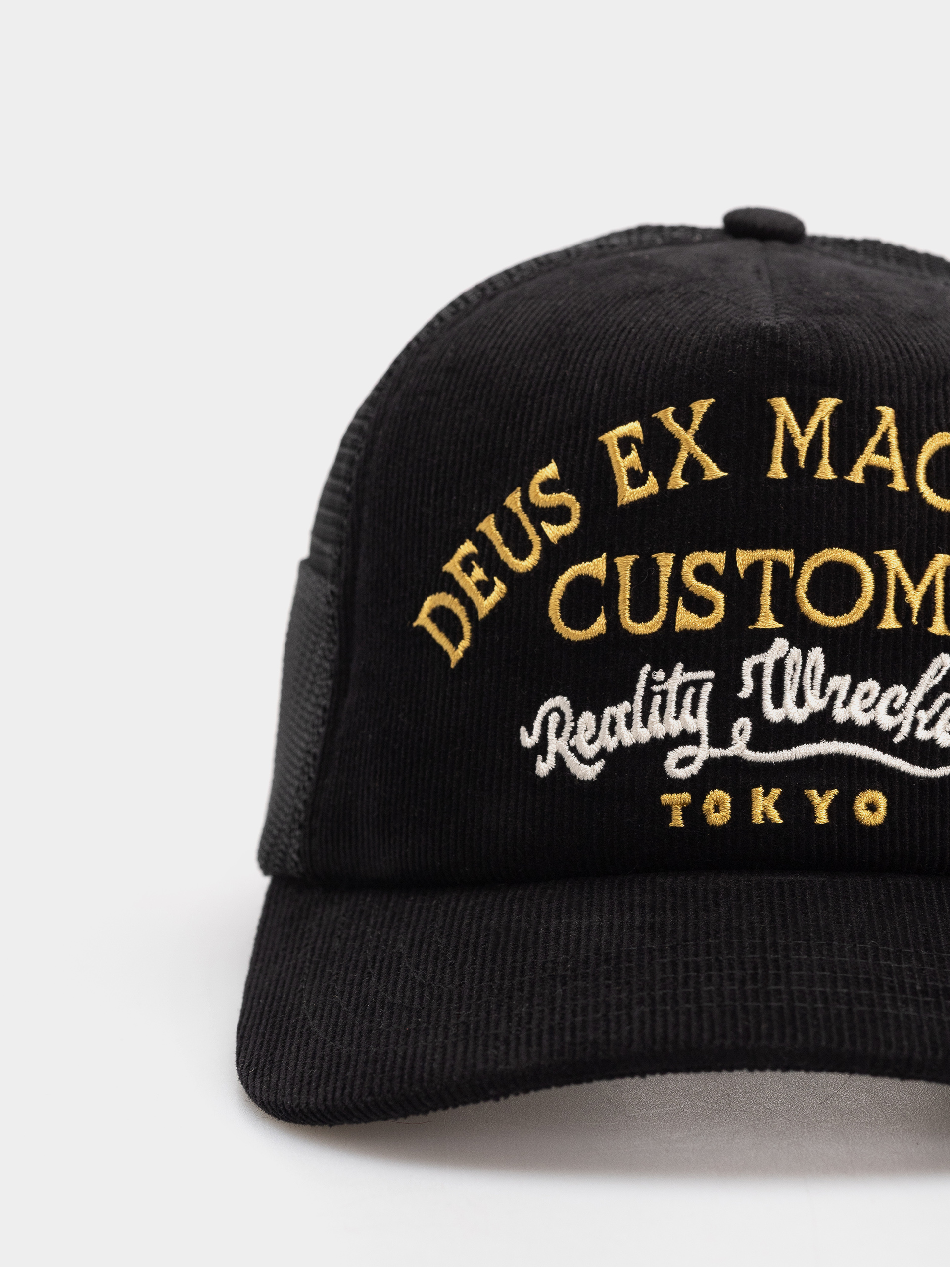 Czapka z daszkiem Deus Ex Machina Marsden Trucker (black)