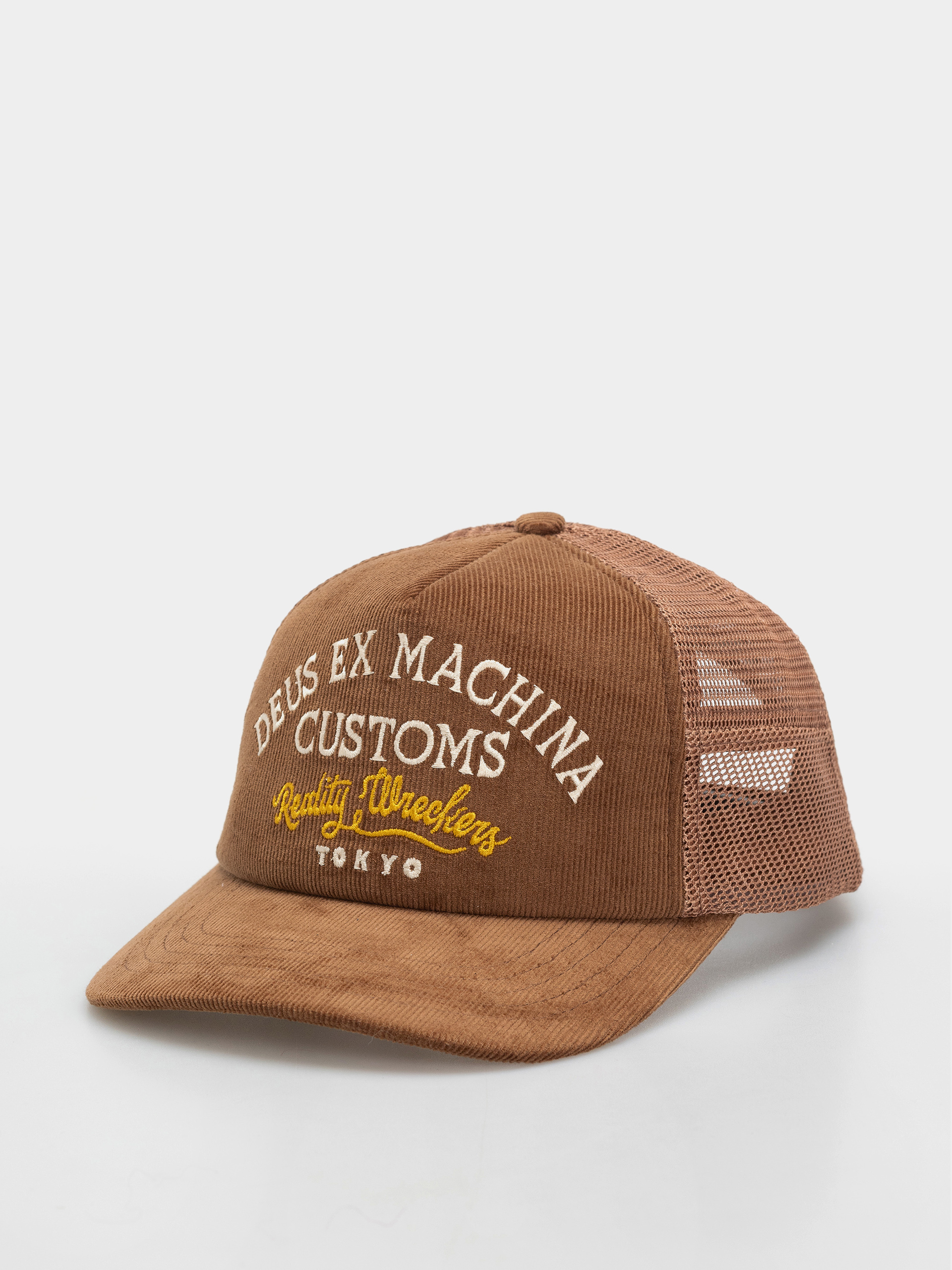 Czapka z daszkiem Deus Ex Machina Marsden Trucker (brown)