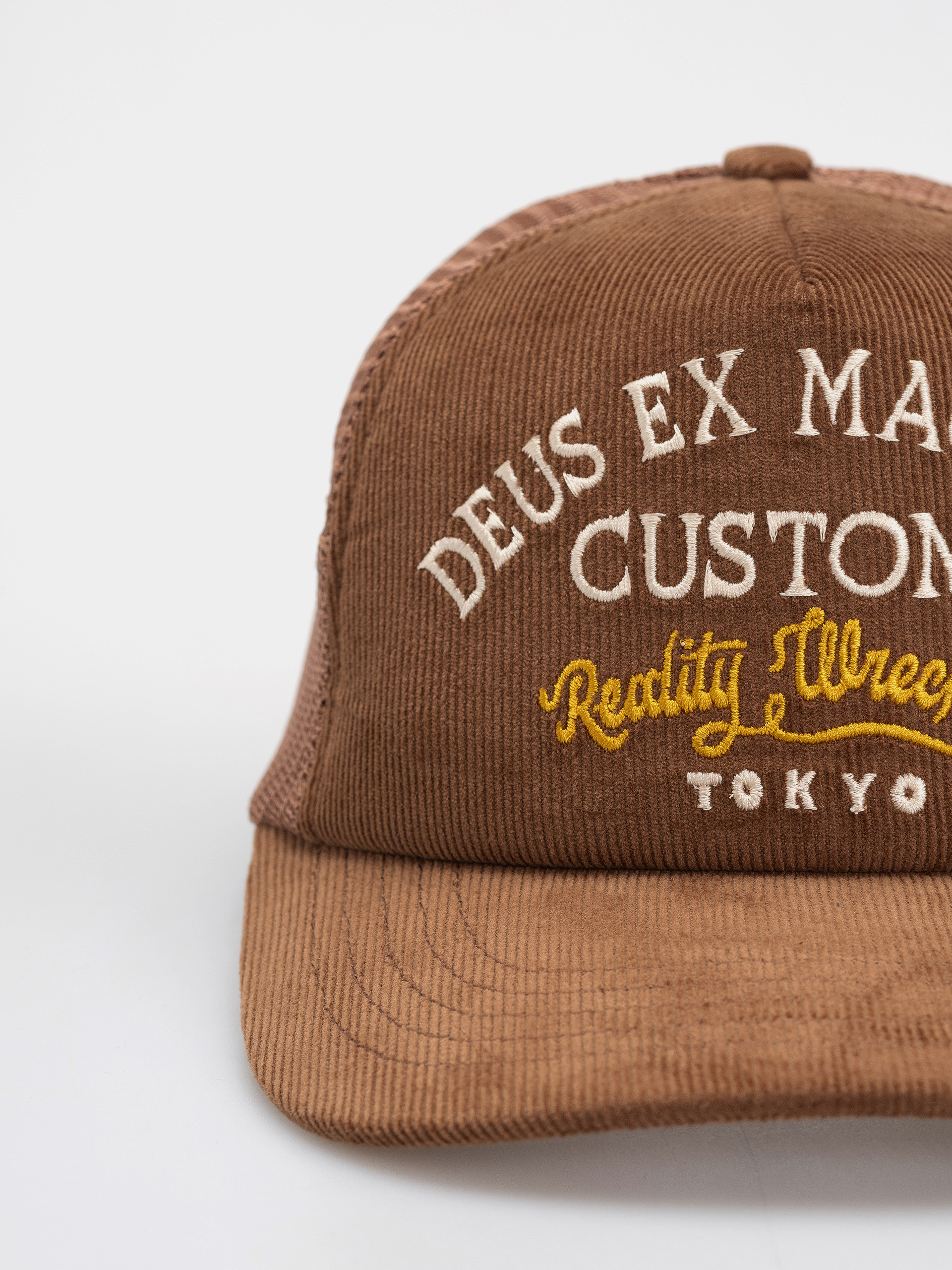 Czapka z daszkiem Deus Ex Machina Marsden Trucker (brown)