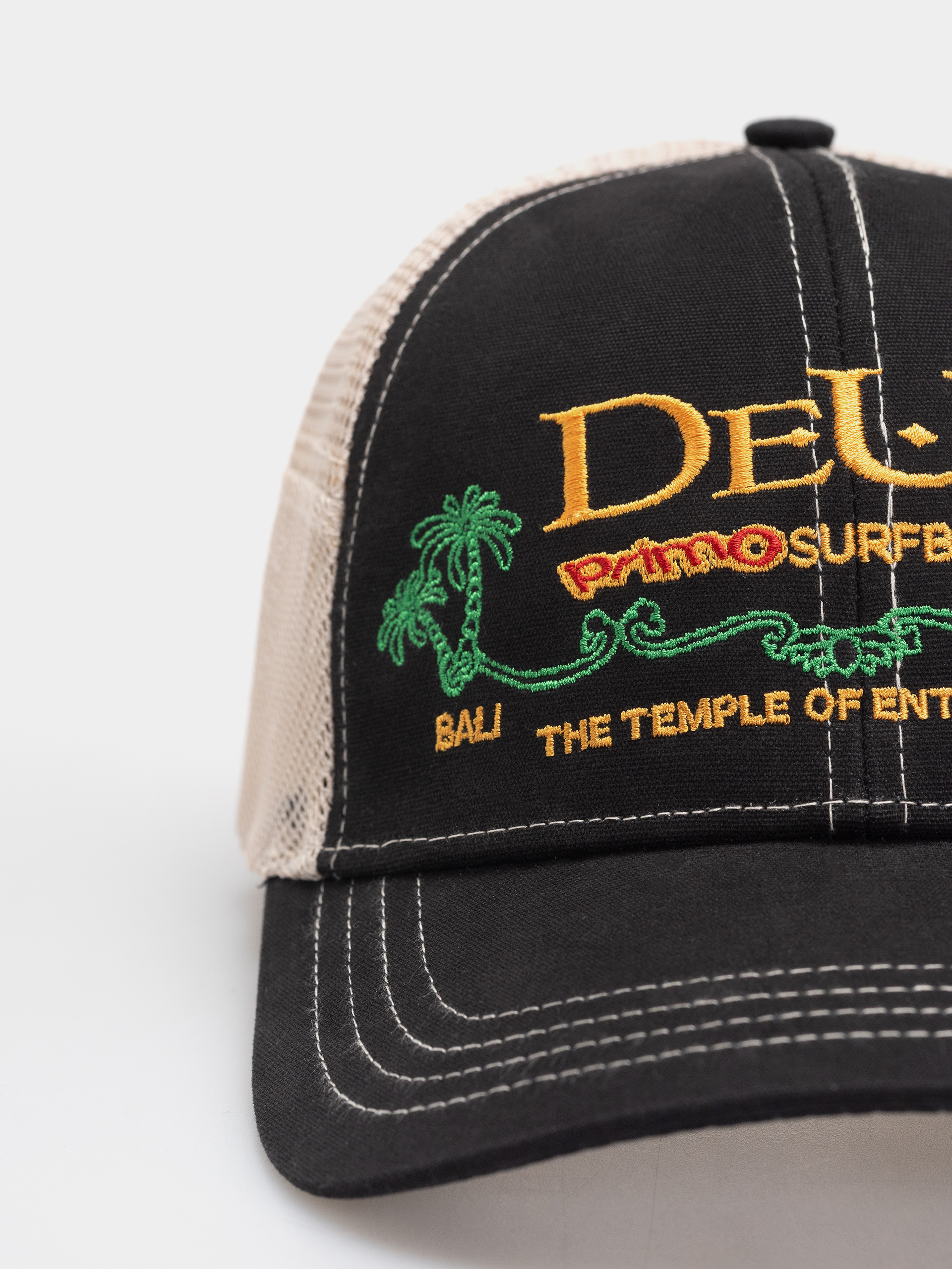 Czapka z daszkiem Deus Ex Machina Sanchez Trucker (black)