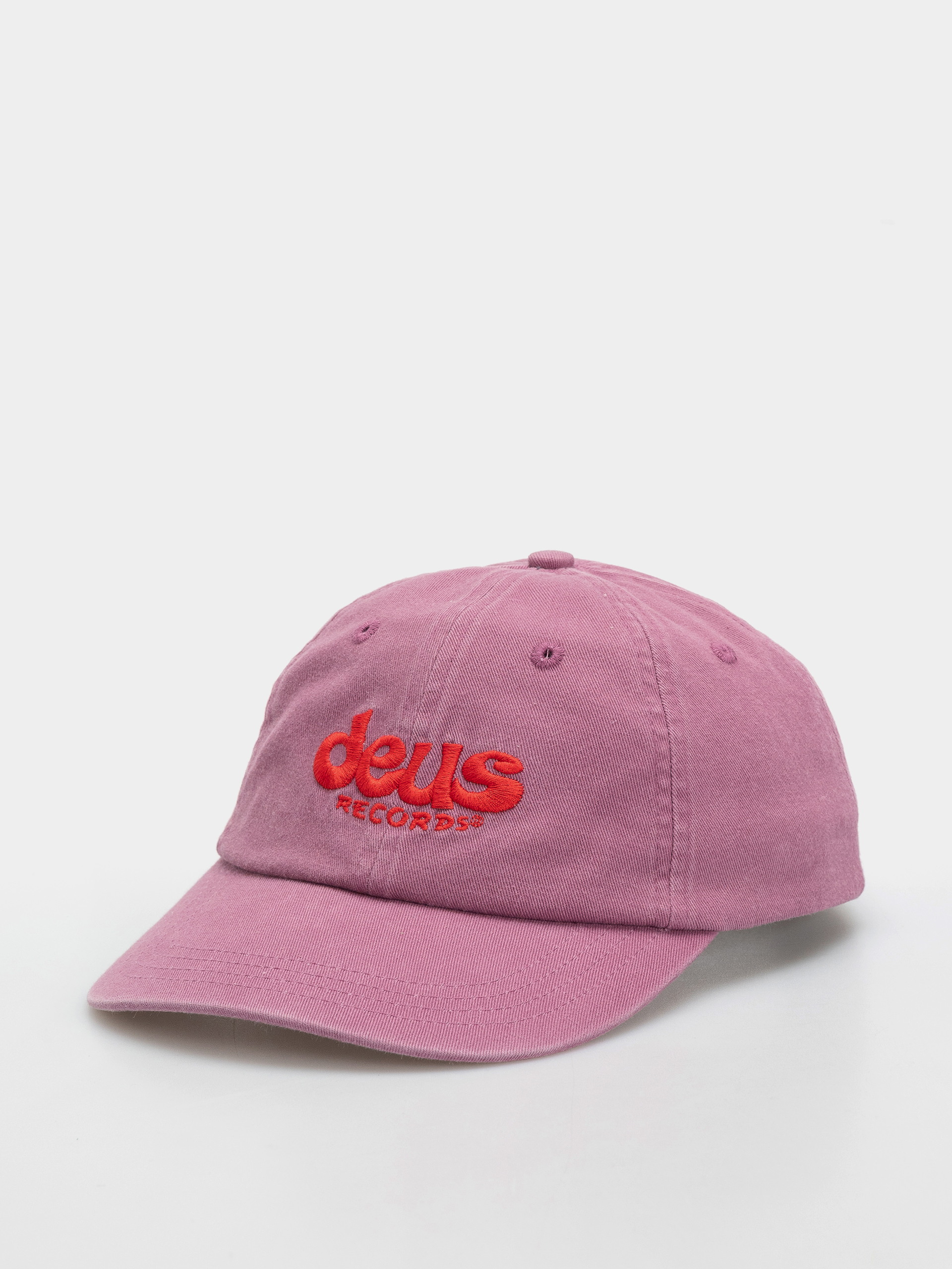 Czapka z daszkiem Deus Ex Machina Smile Dad (red violet)