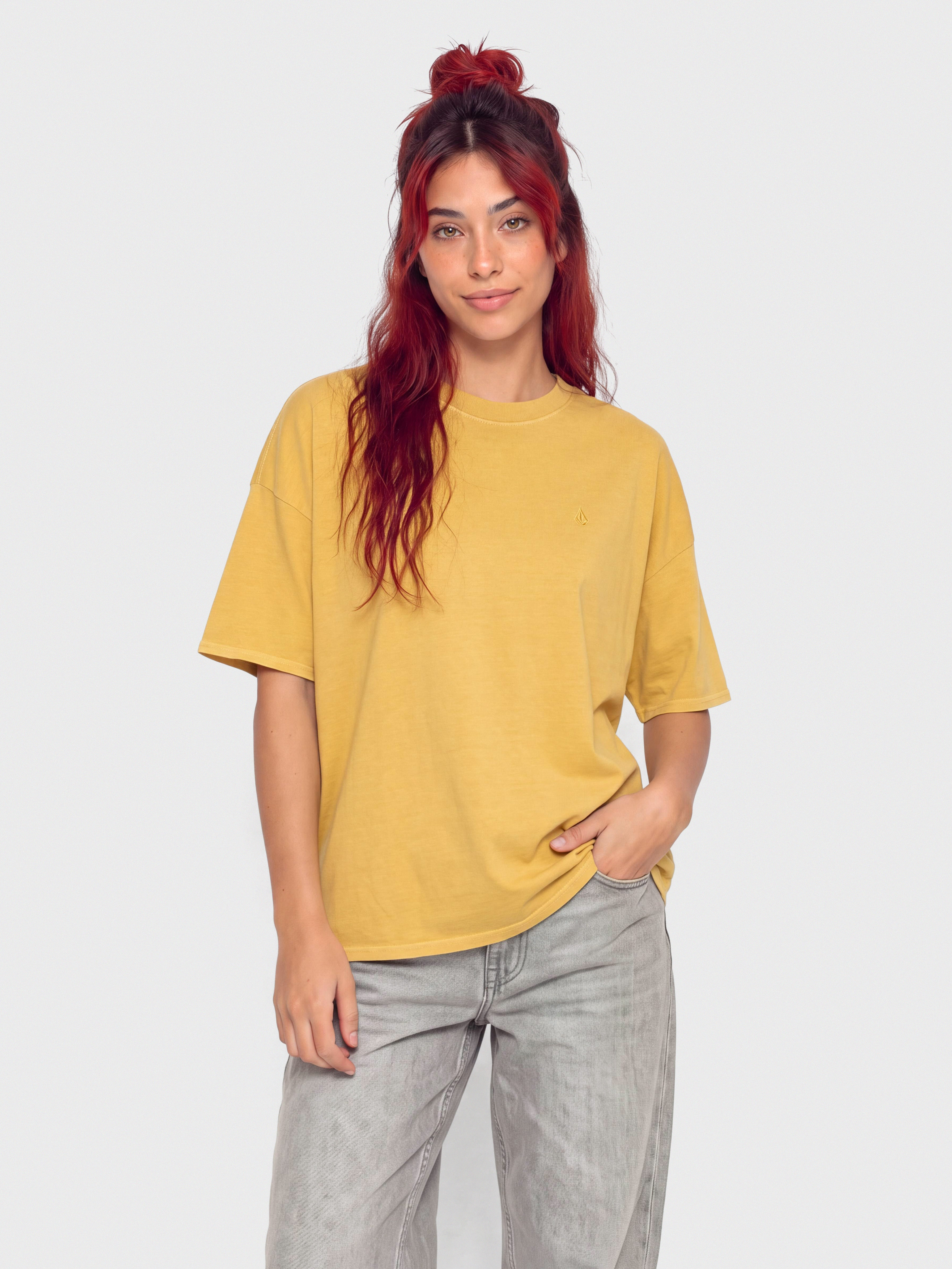 T-shirt Volcom Sto N Wmn (mustard)