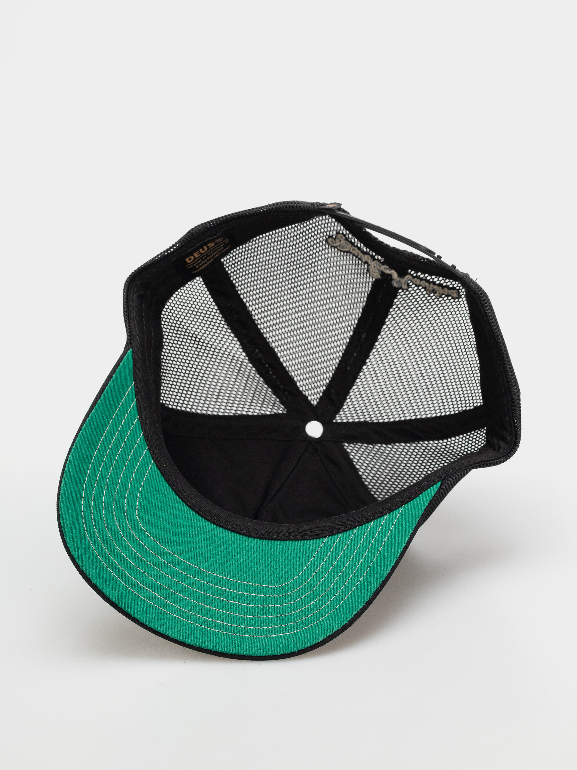 Czapka z daszkiem Deus Ex Machina Mudflap Trucker (black)