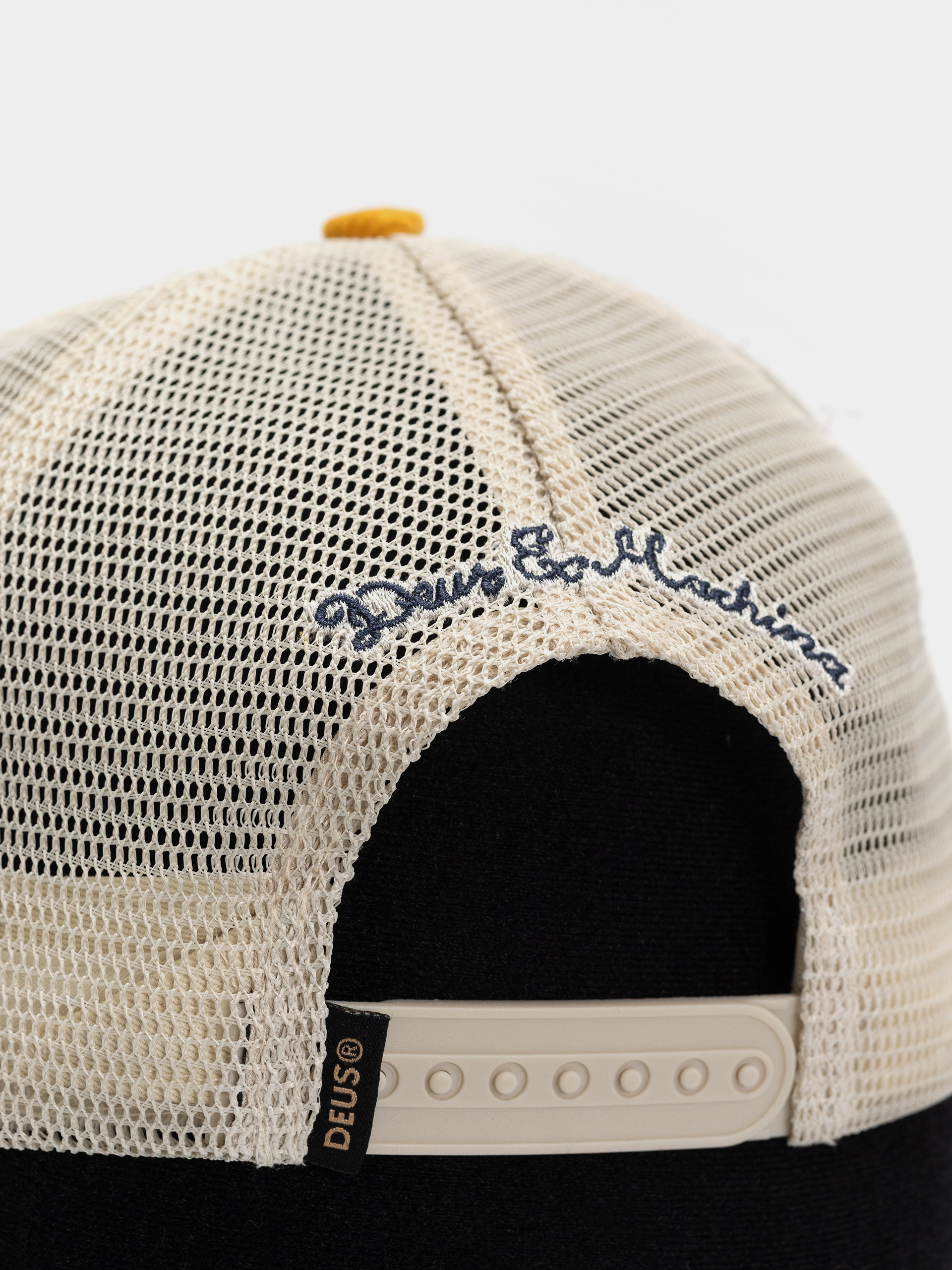 Czapka z daszkiem Deus Ex Machina Marsden Trucker (radiant yellow)