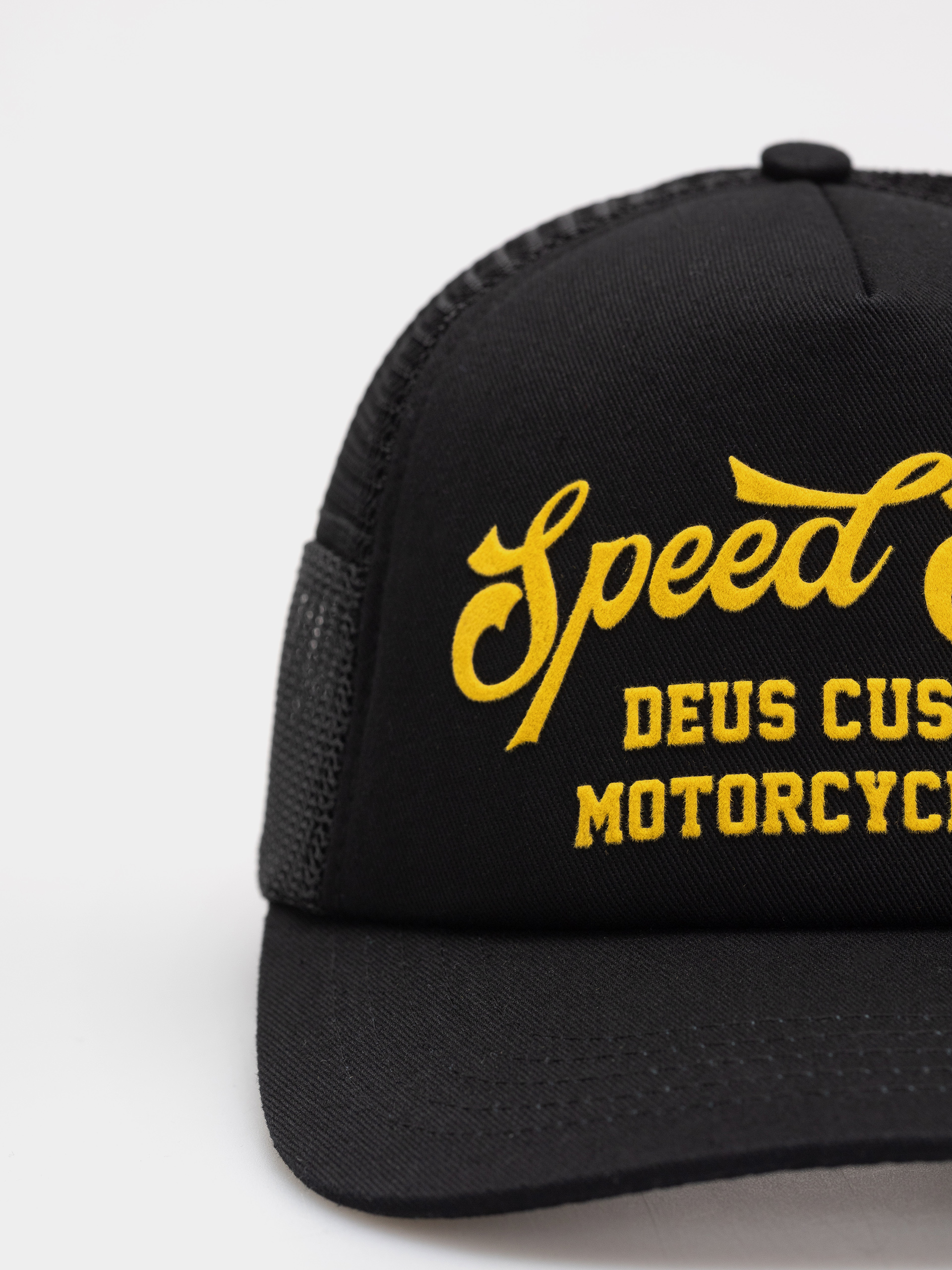 Czapka z daszkiem Deus Ex Machina Welcome Trucker (black)