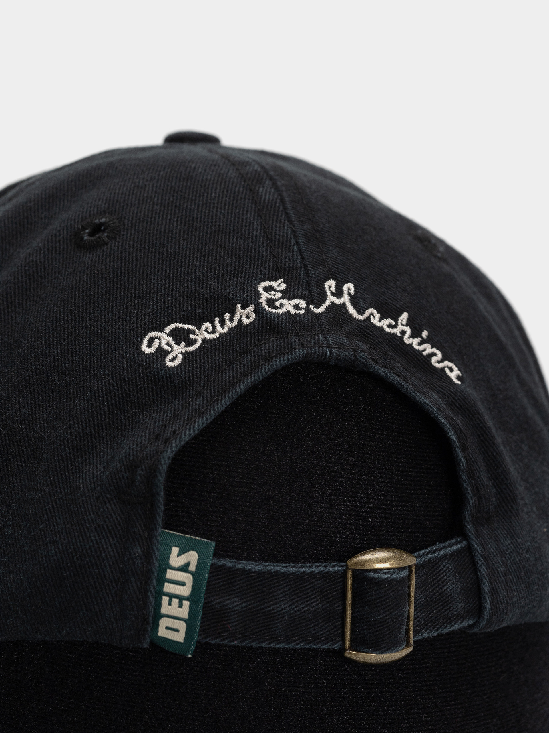 Czapka z daszkiem Deus Ex Machina Smile Dad (anthracite grey)
