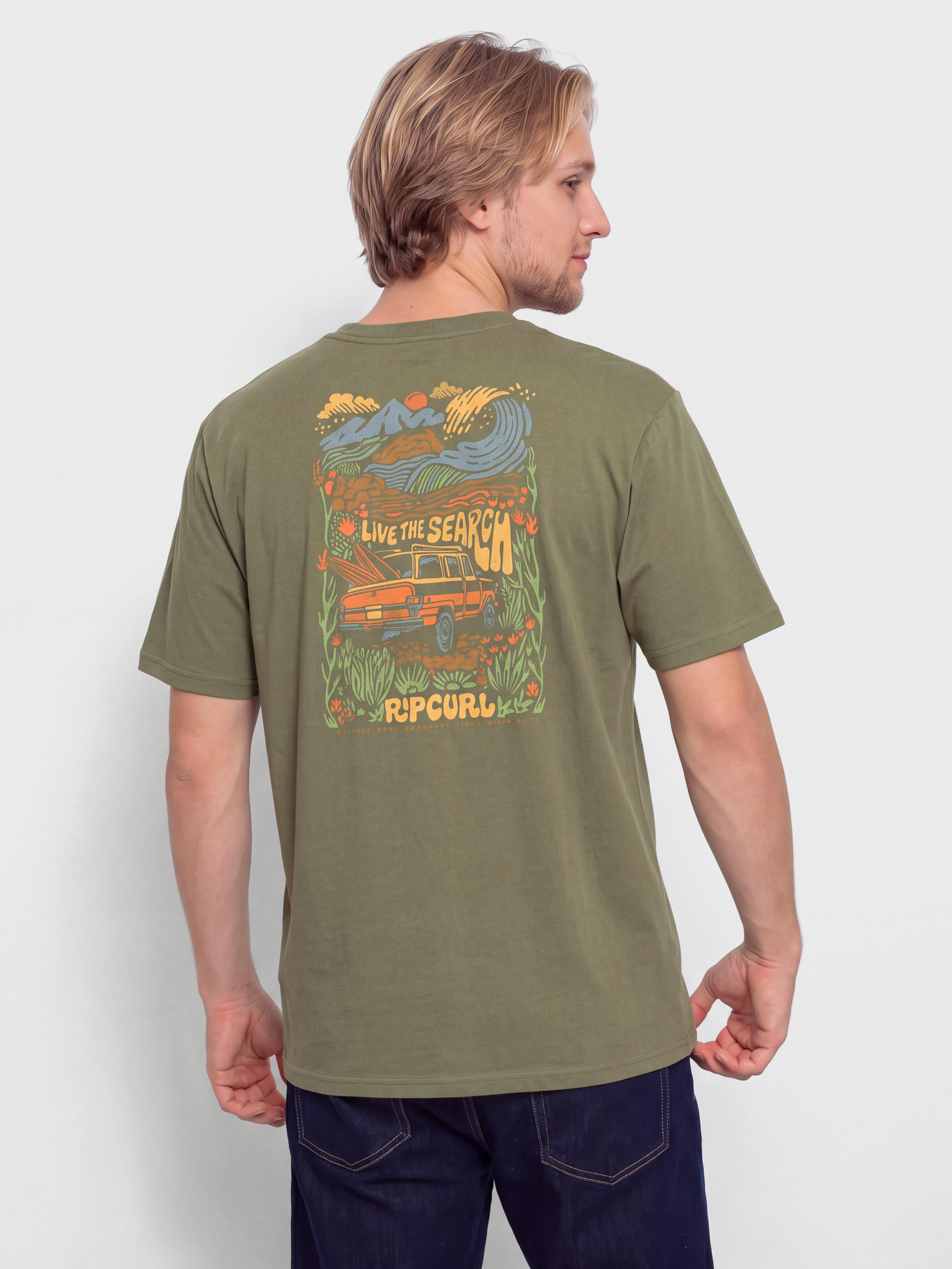 T-shirt Rip Curl Surf Trip (surplus green)