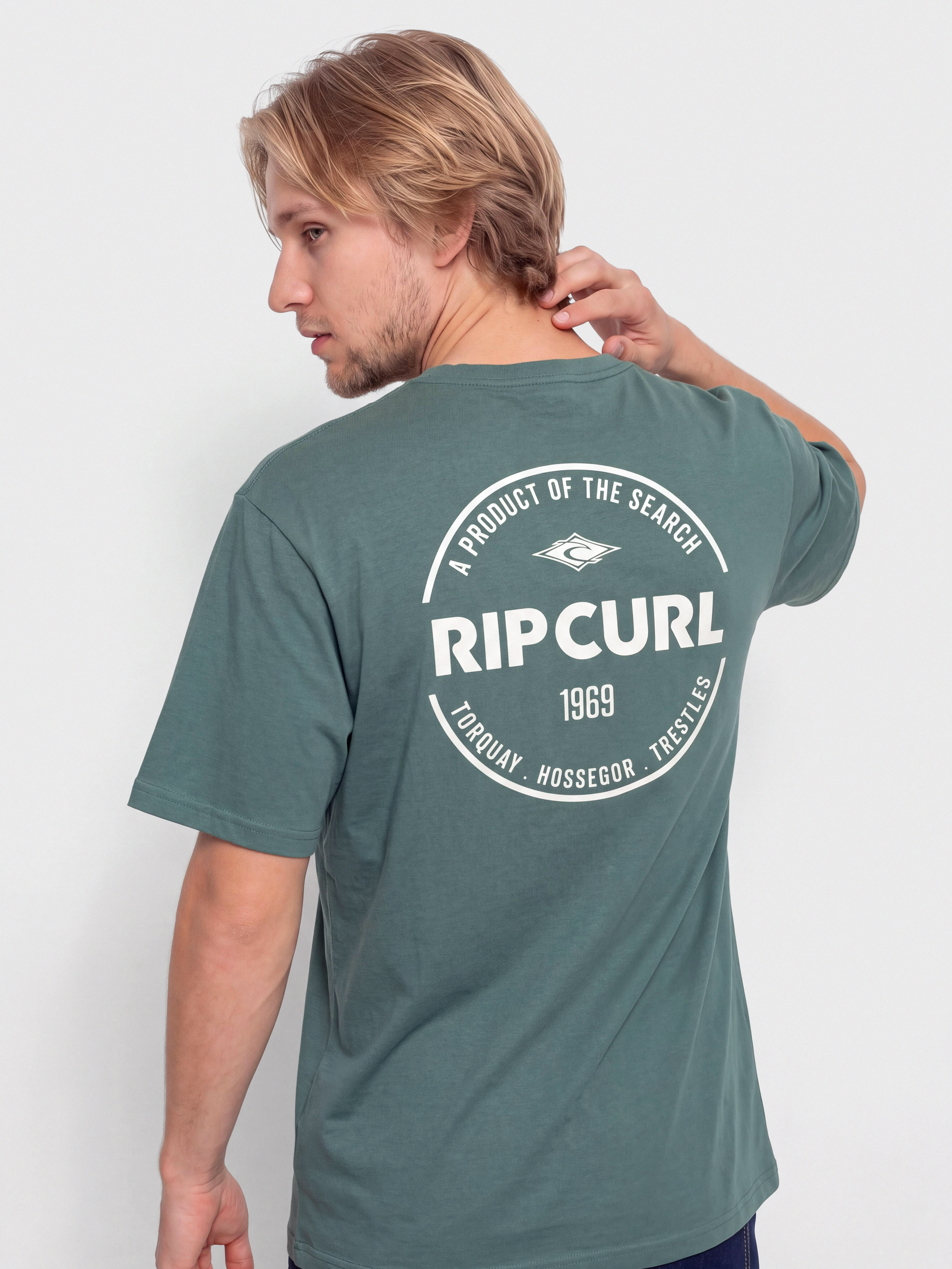 T-shirt Rip Curl Staple (muted green)