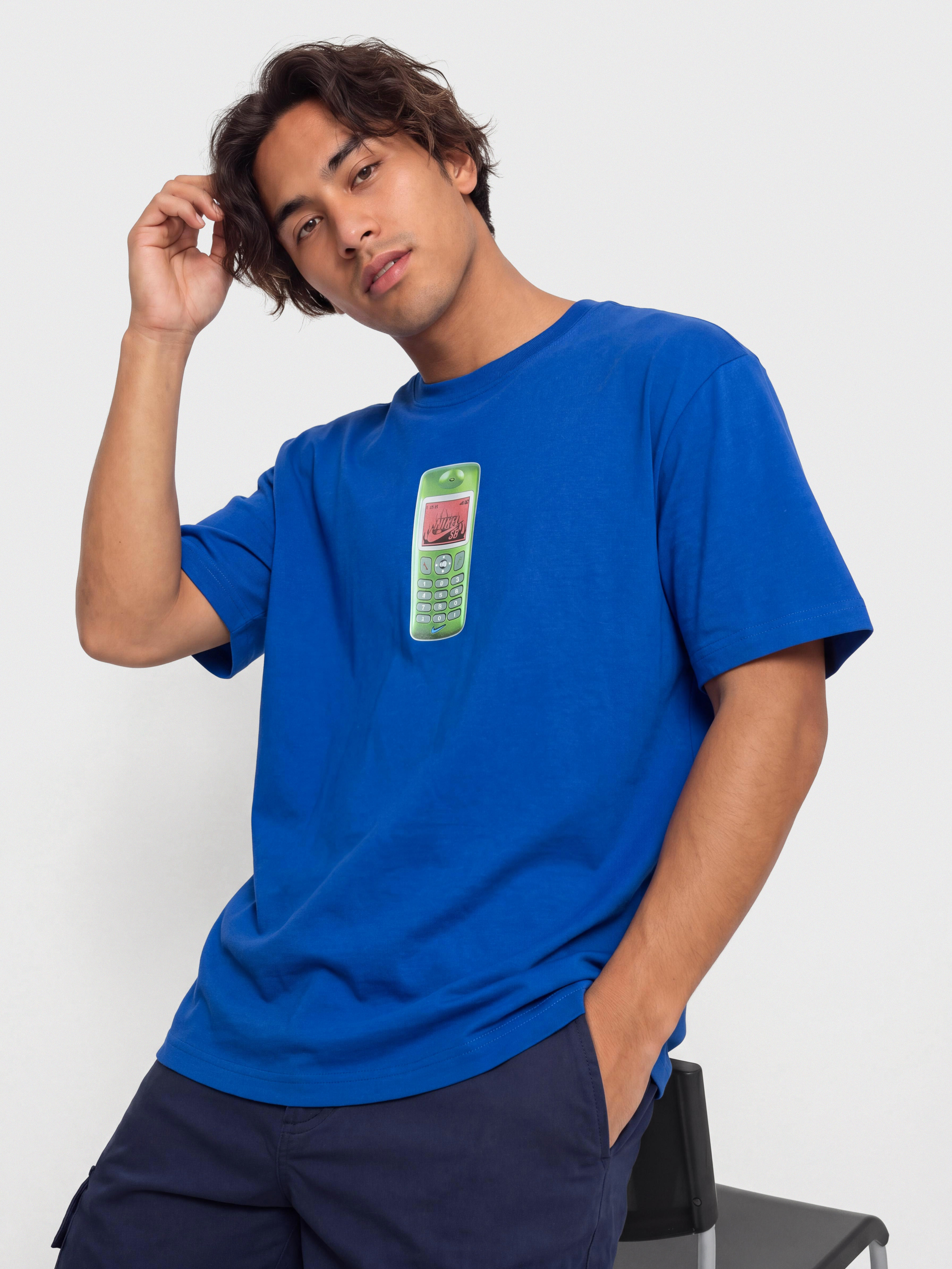 T-shirt Nike SB Phone (old royal)