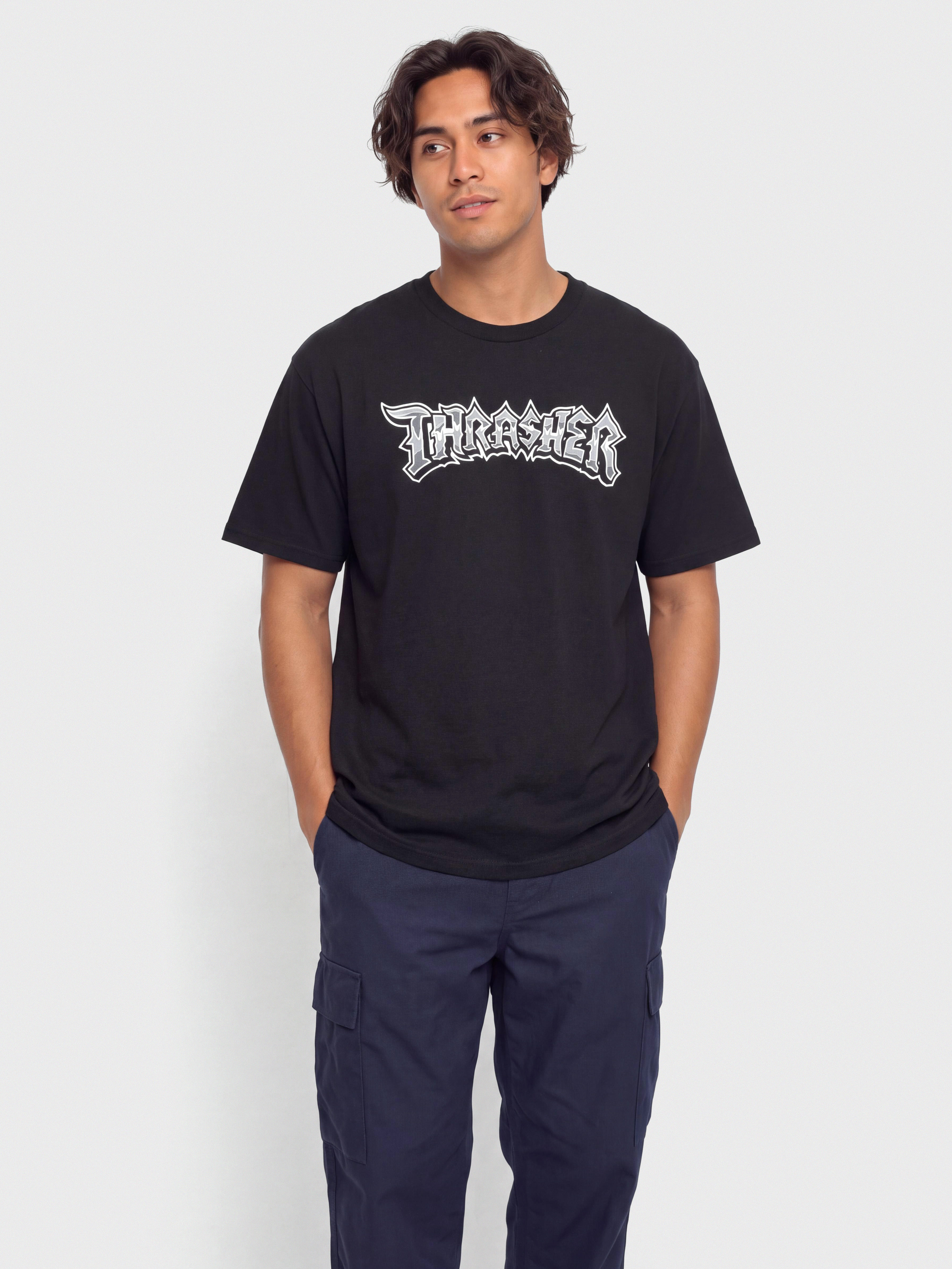 T-shirt Thrasher Cruisin (black)