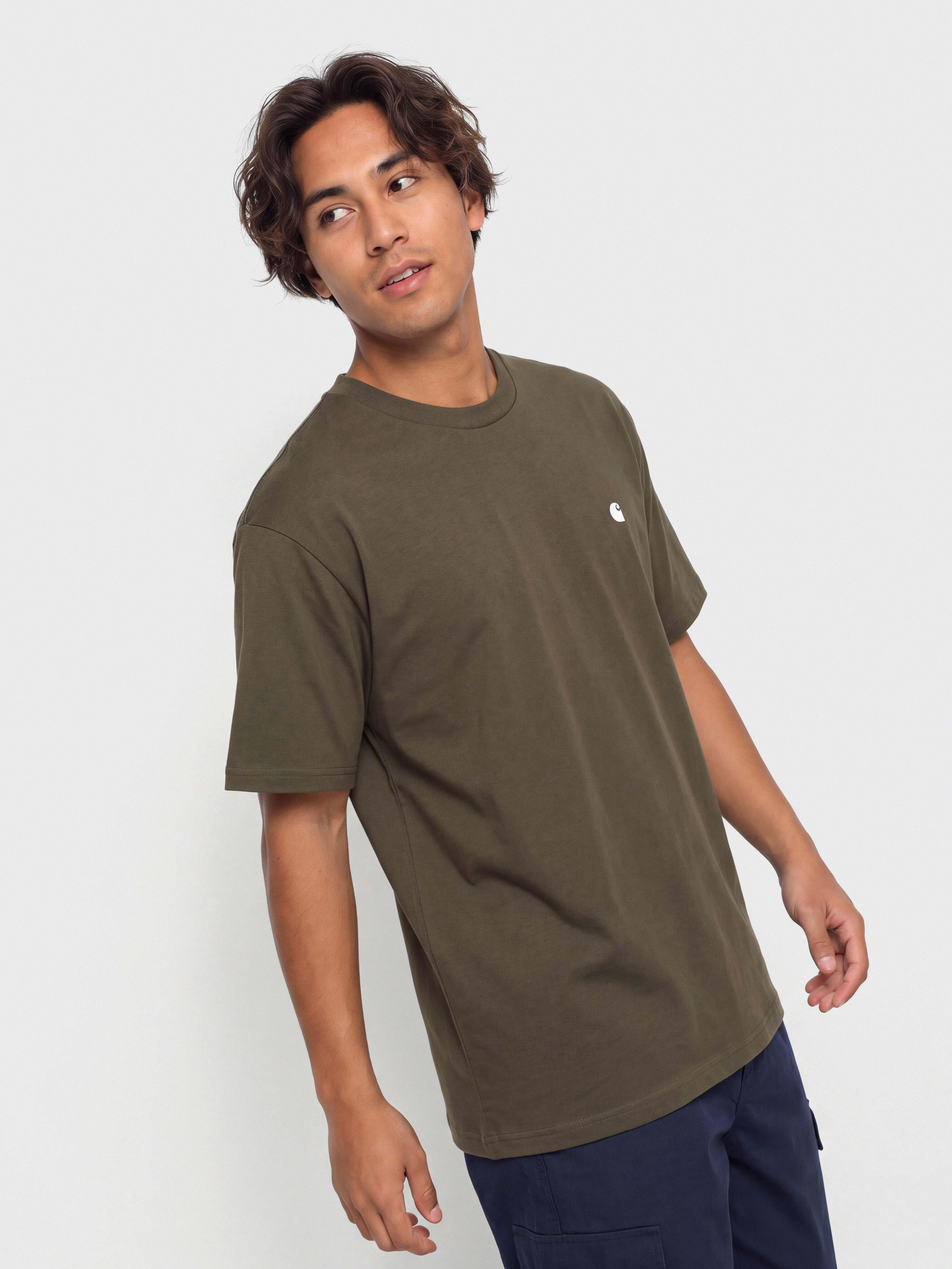 T-shirt Carhartt WIP Madison (cypress/white)