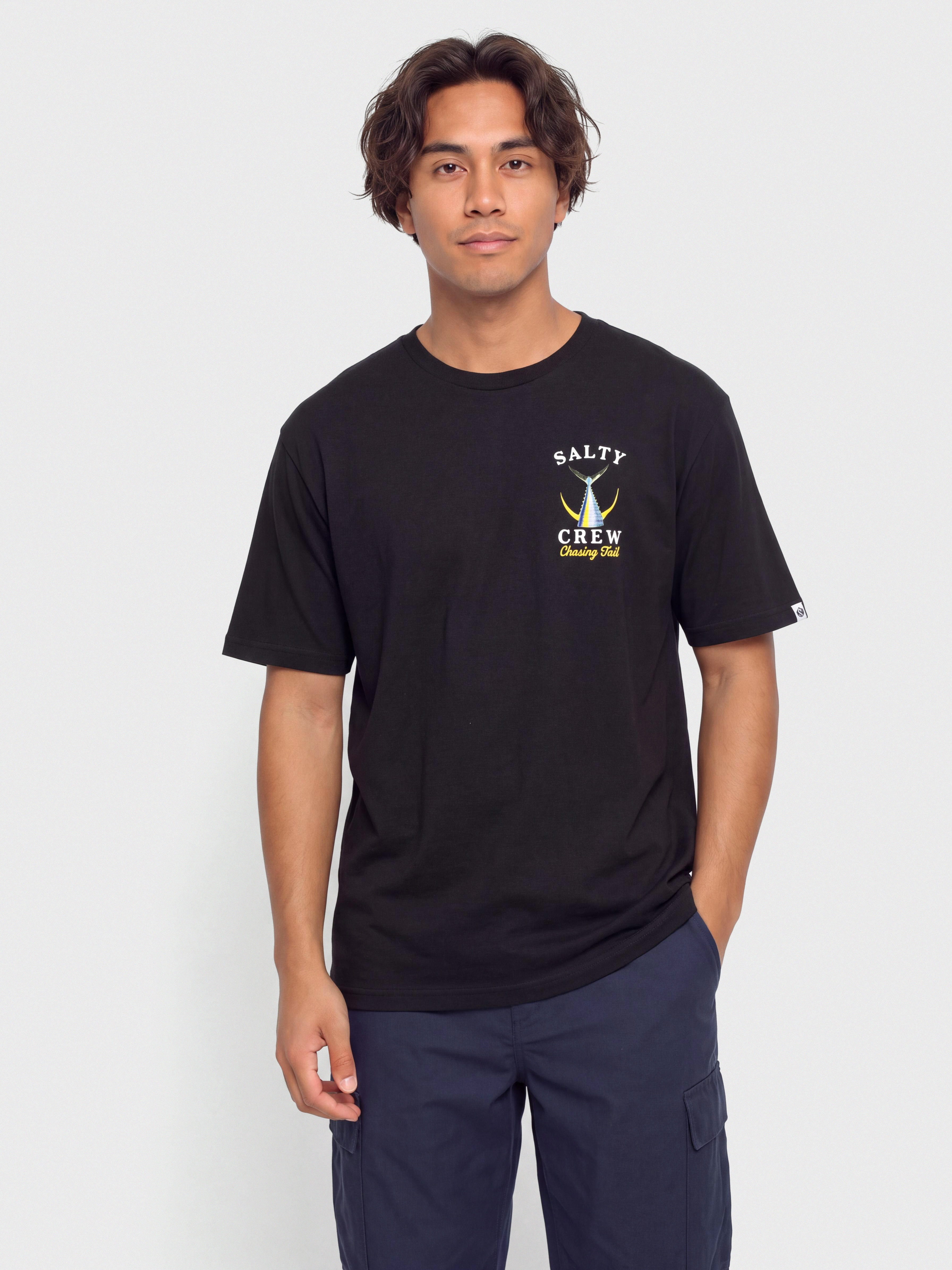 T-shirt Salty Crew Tailed (black)