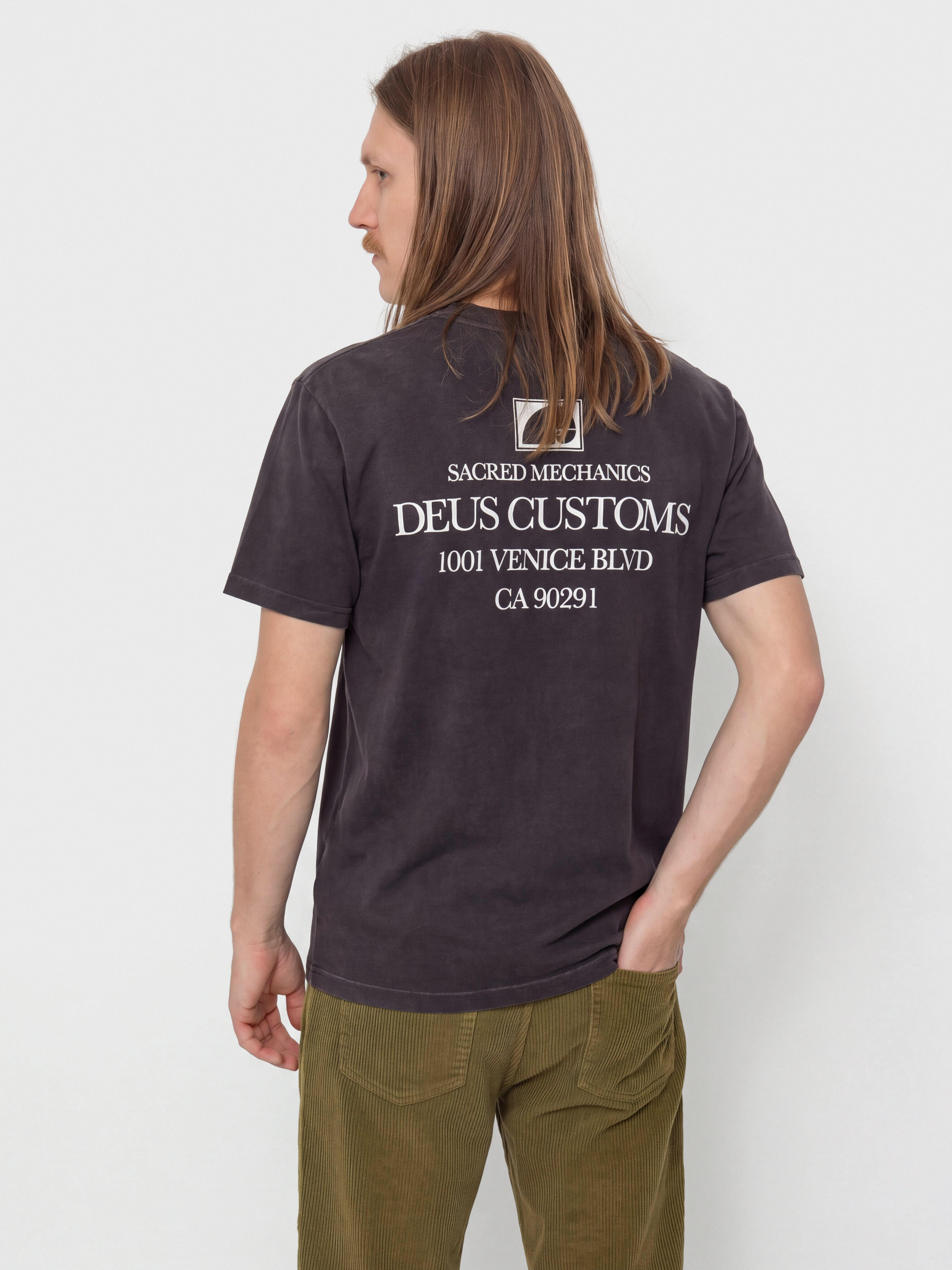 T-shirt Deus Ex Machina Perfect Ratio (black beauty)