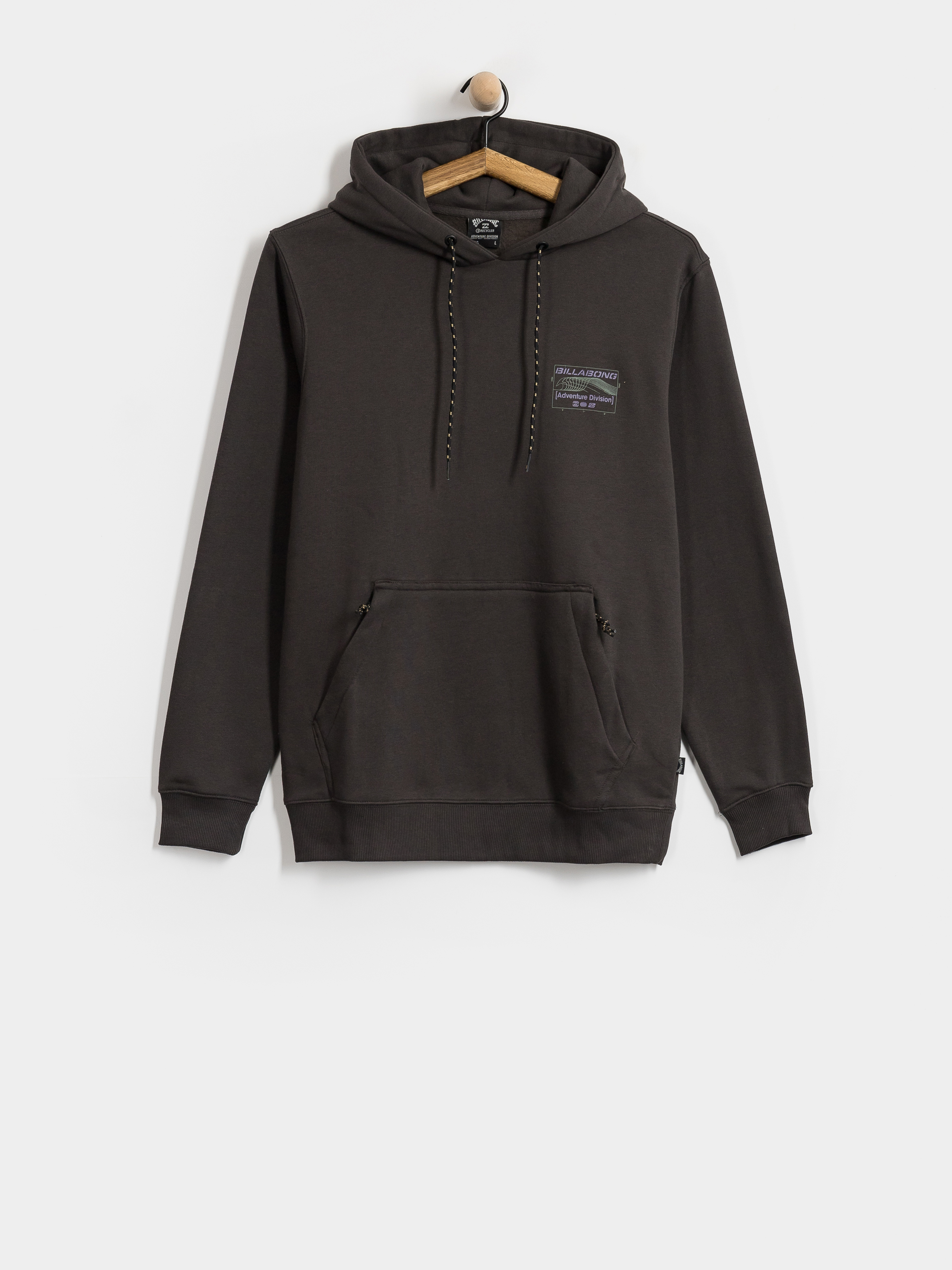 Bluza z kapturem Billabong Compass HD (washed black)