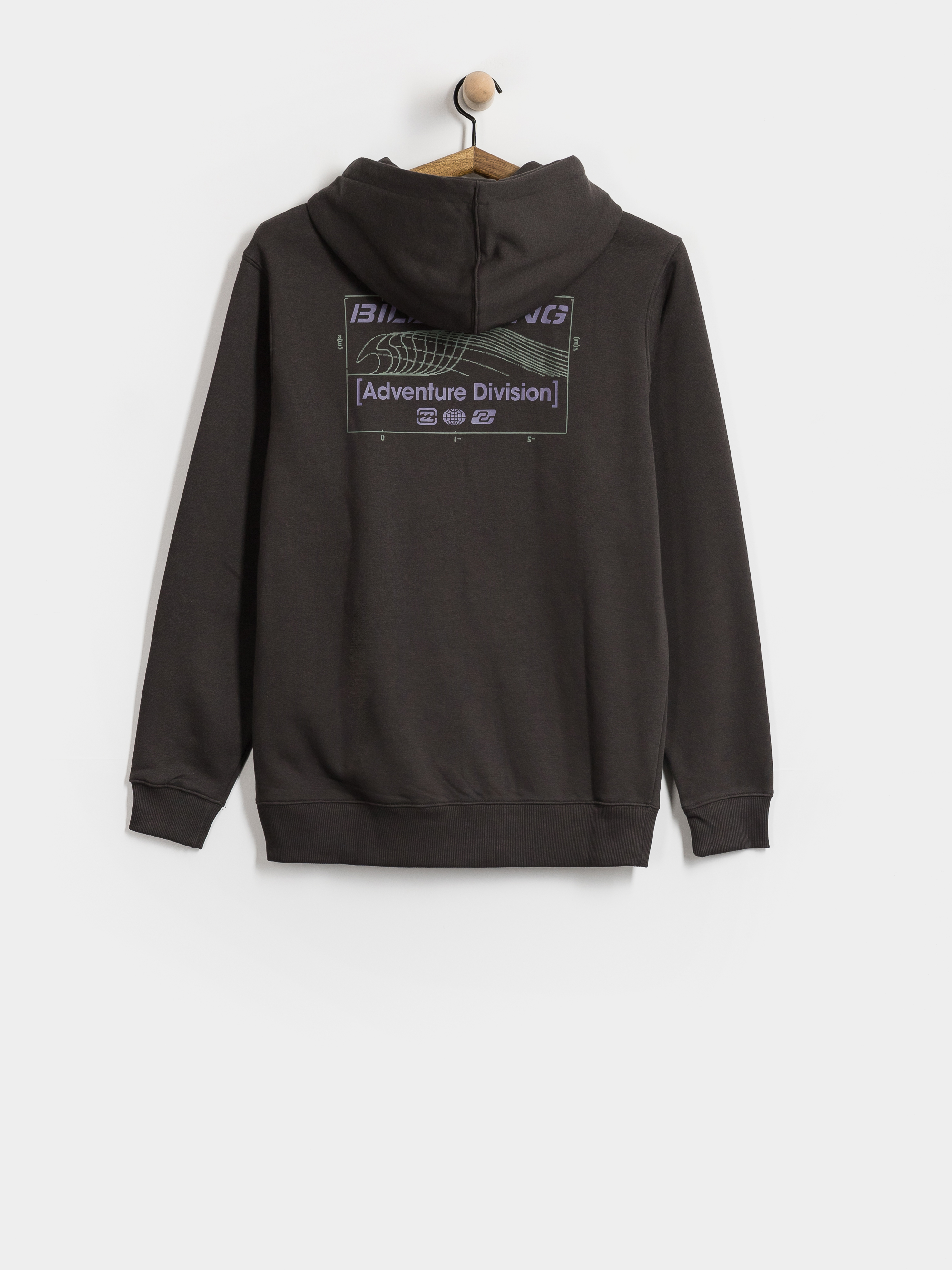 Bluza z kapturem Billabong Compass HD (washed black)