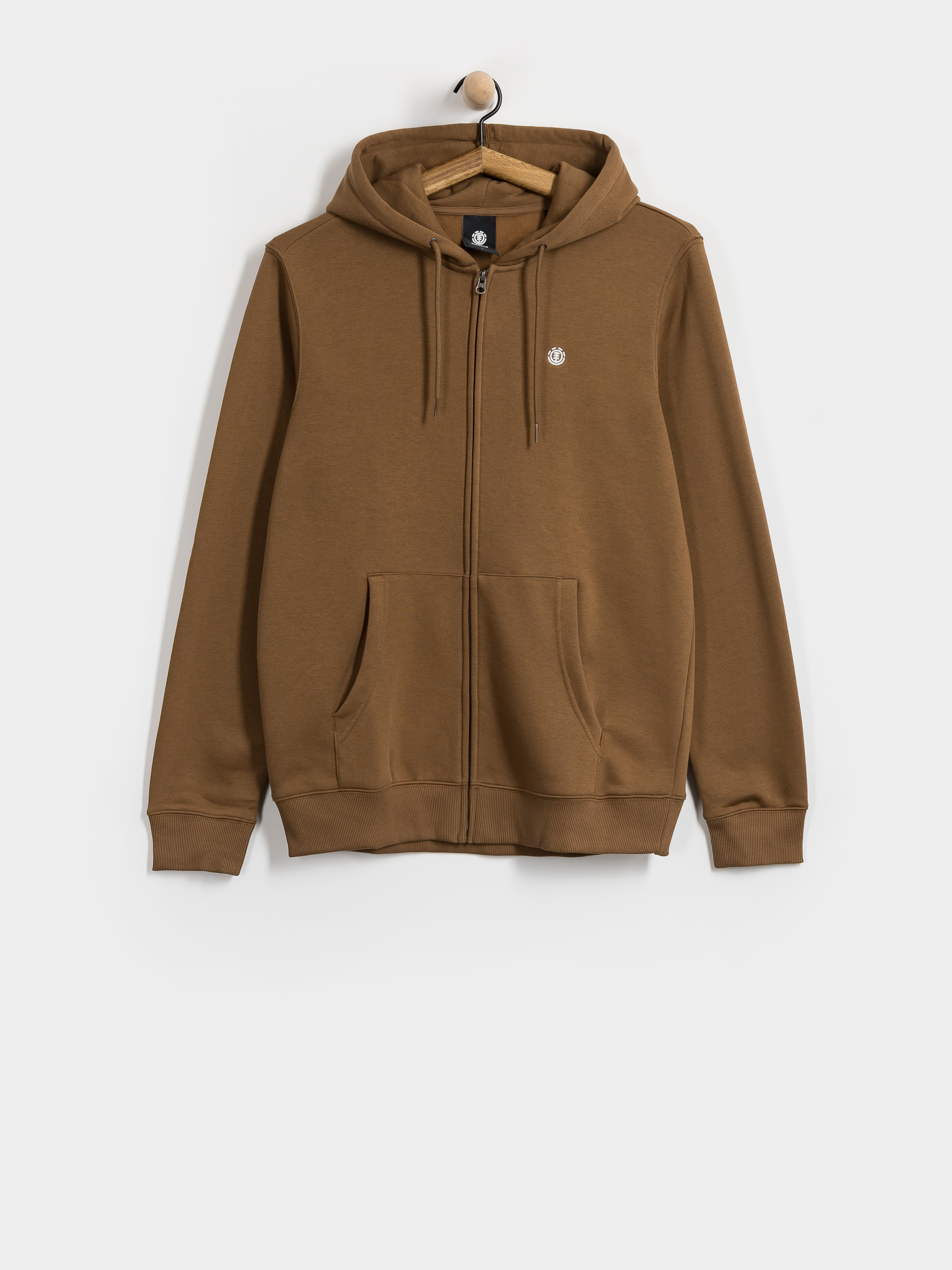Bluza z kapturem Element Icon Embroidery ZHD (sepia)
