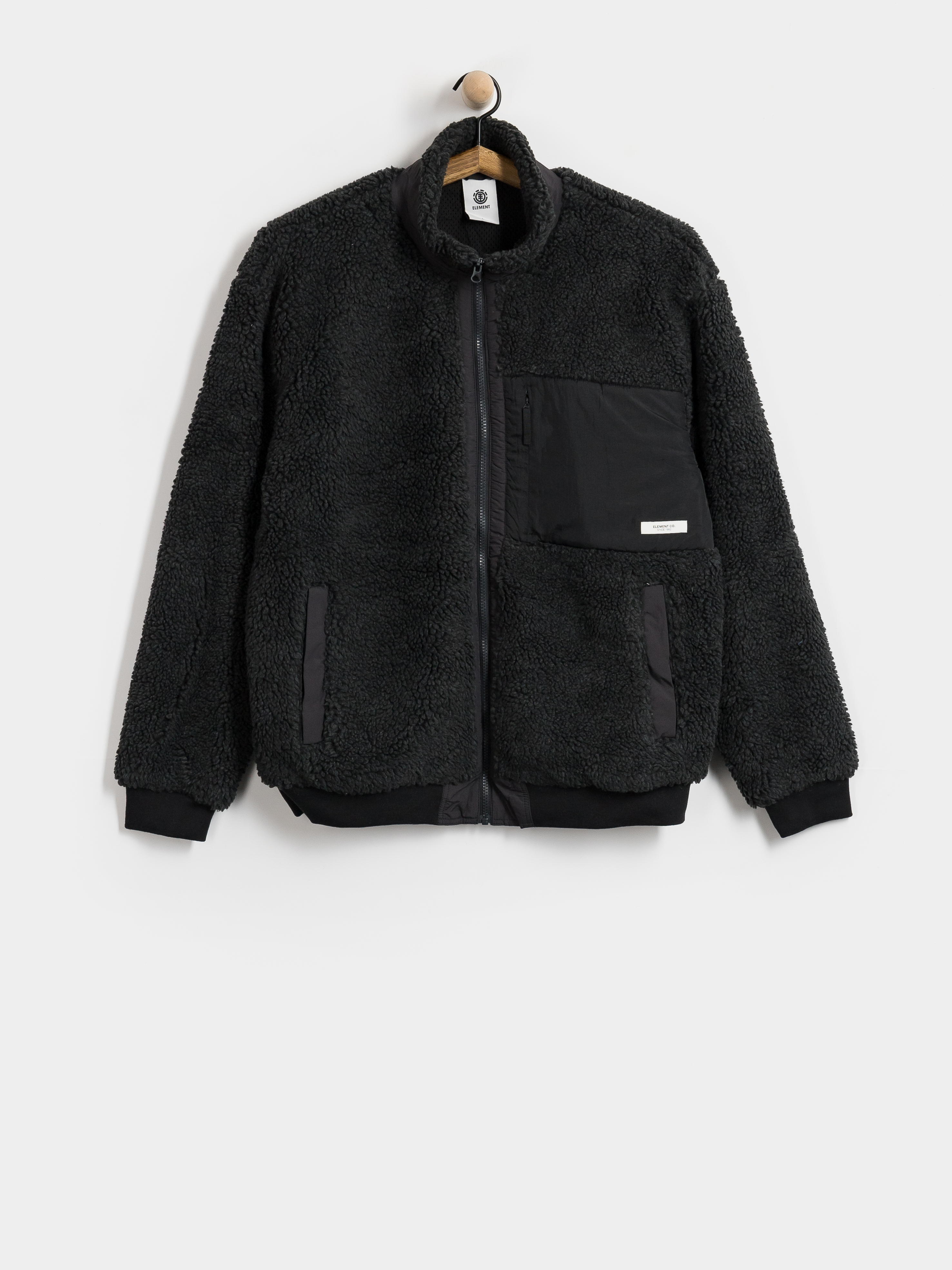 Kurtka Element Oak Sherpa (off black)