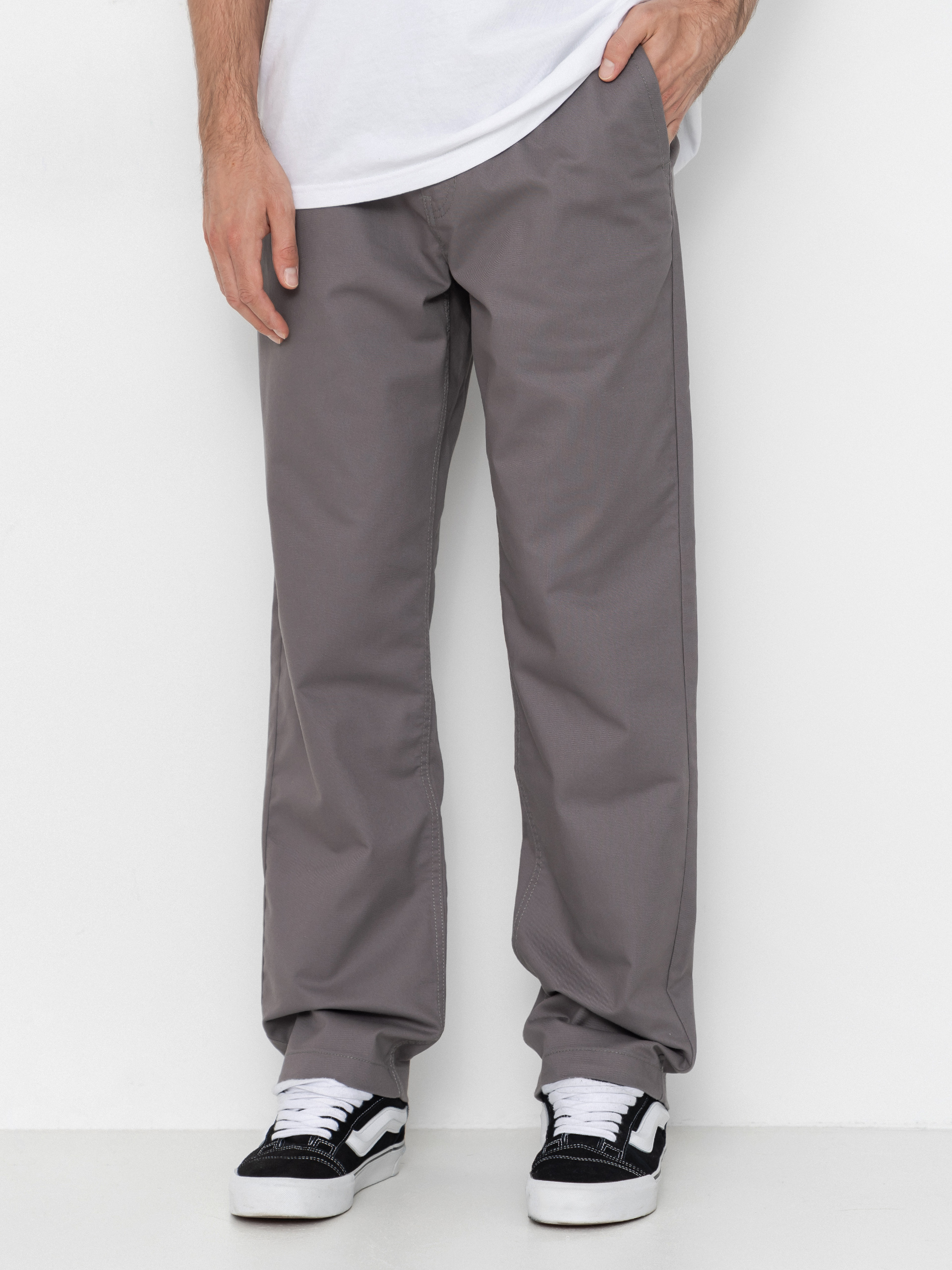 Spodnie Vans Authentic Chino Straight (pewter)