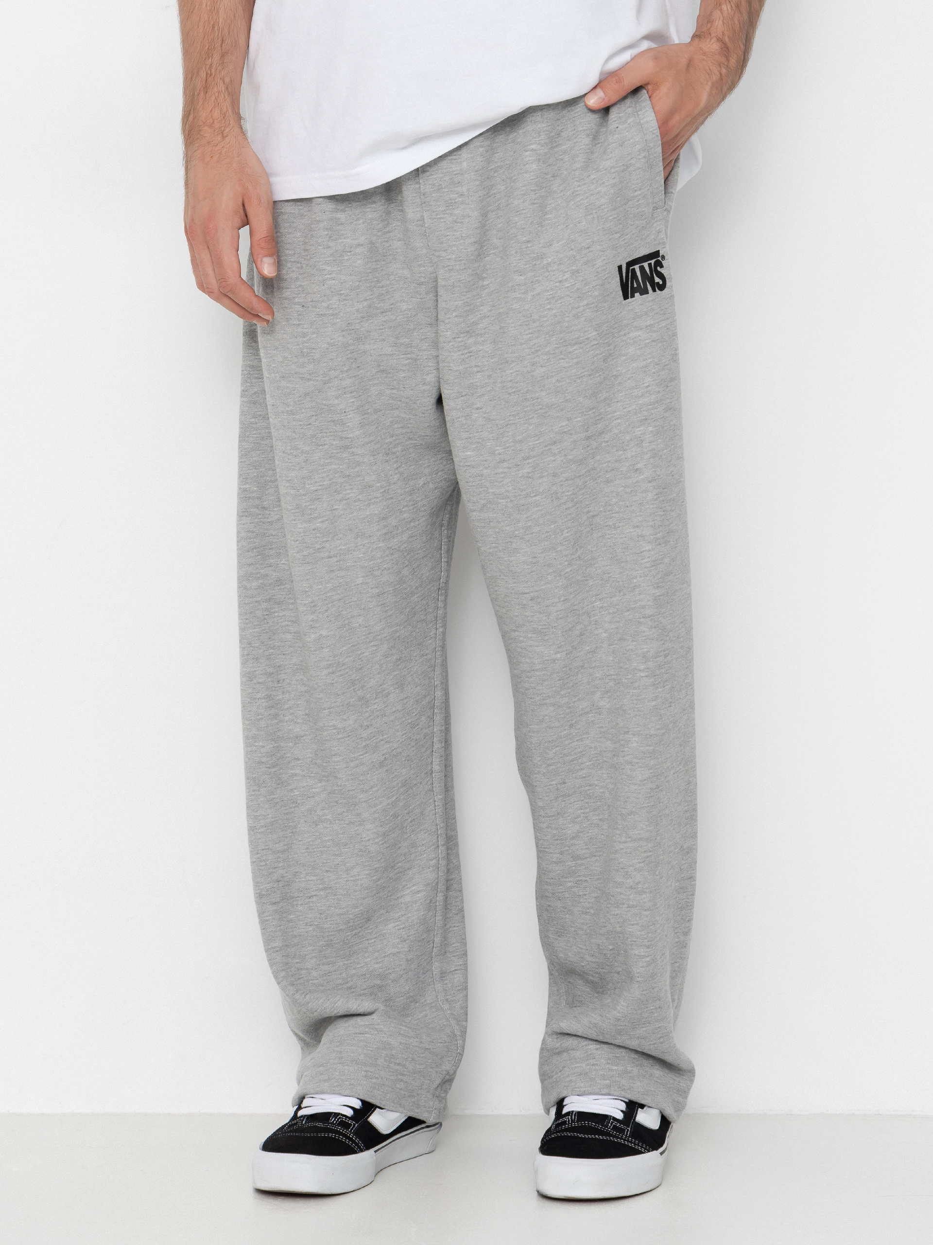 Spodnie Vans Stretch Logo Straight Leg (cement heather)
