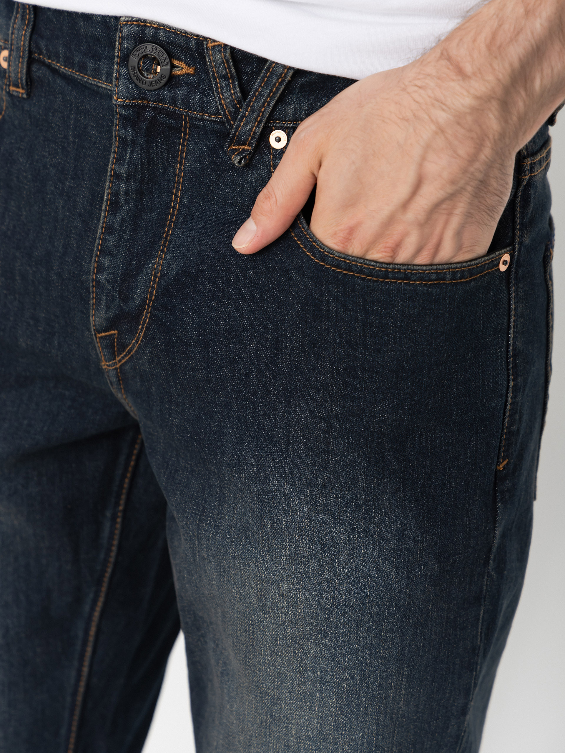 Spodnie Volcom Vorta Denim (new vintage blue)
