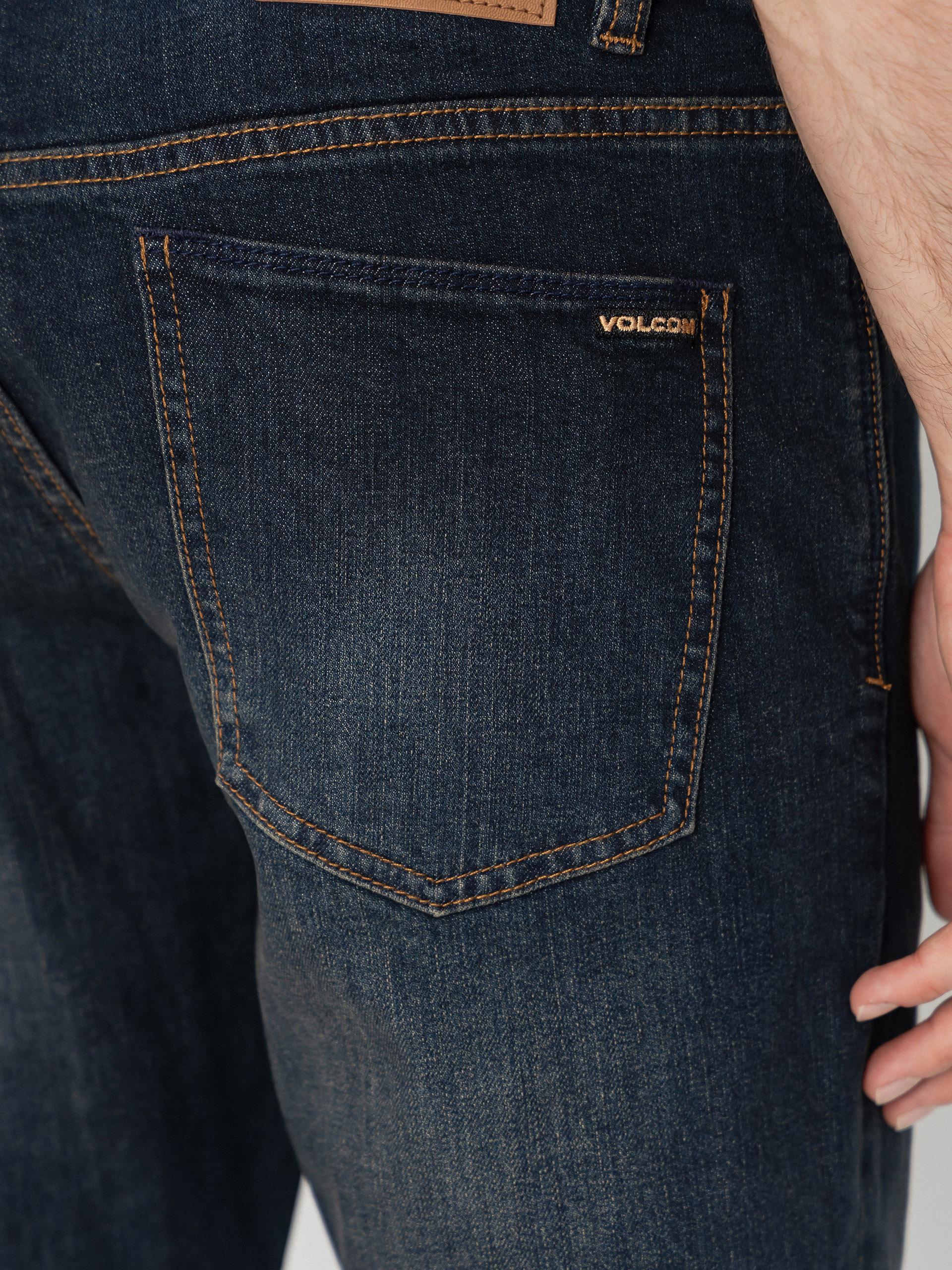 Spodnie Volcom Vorta Denim (new vintage blue)