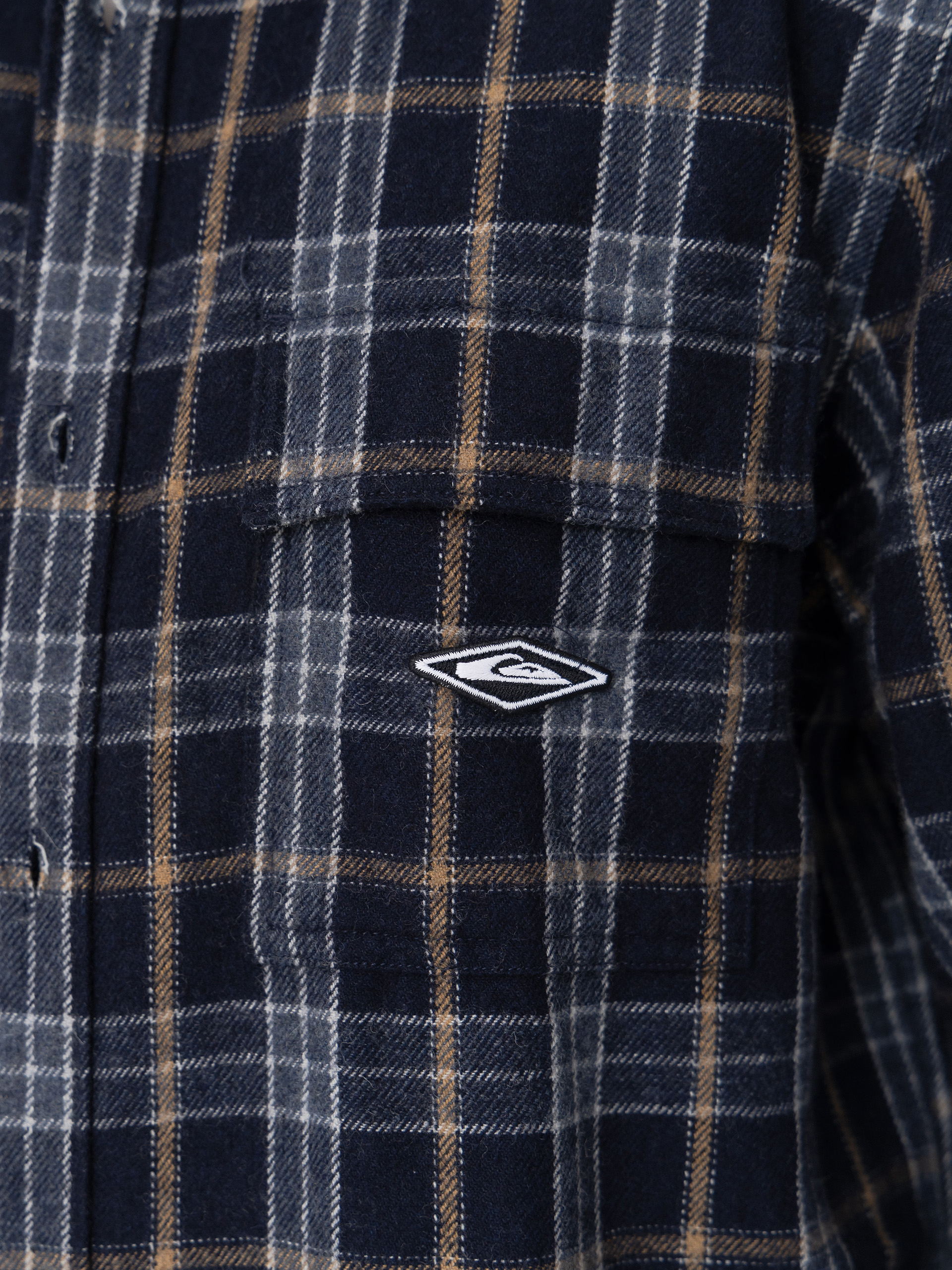 Koszula Quiksilver Diamond Wool (dark navy diamond check)