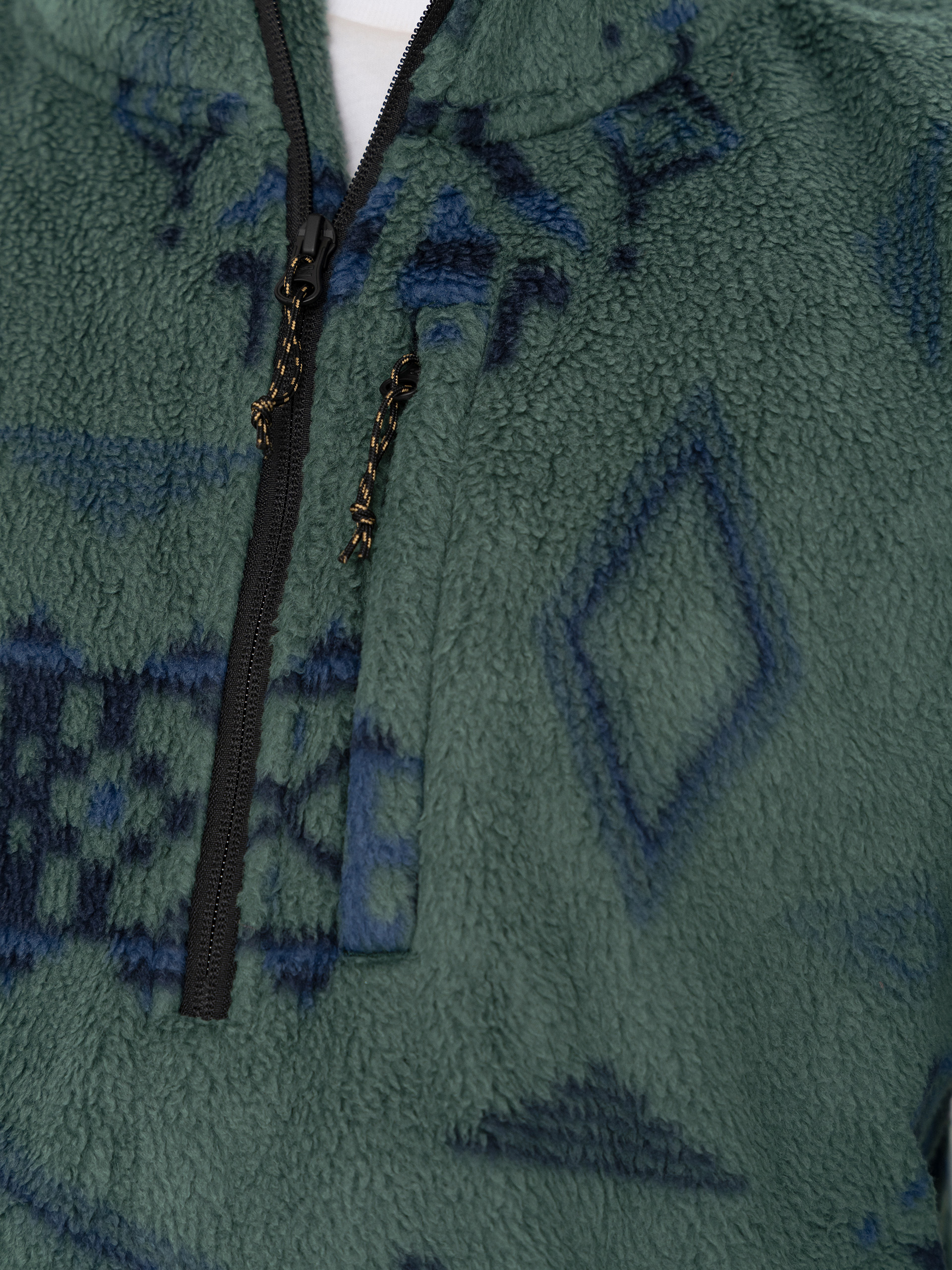 Męski Polar Billabong Boundary Mock Neck (smoke pine)