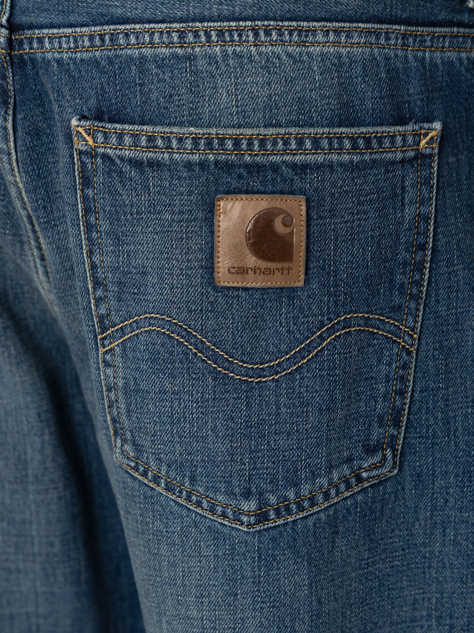 Spodnie Carhartt WIP Marlow (blue/dark used wash)