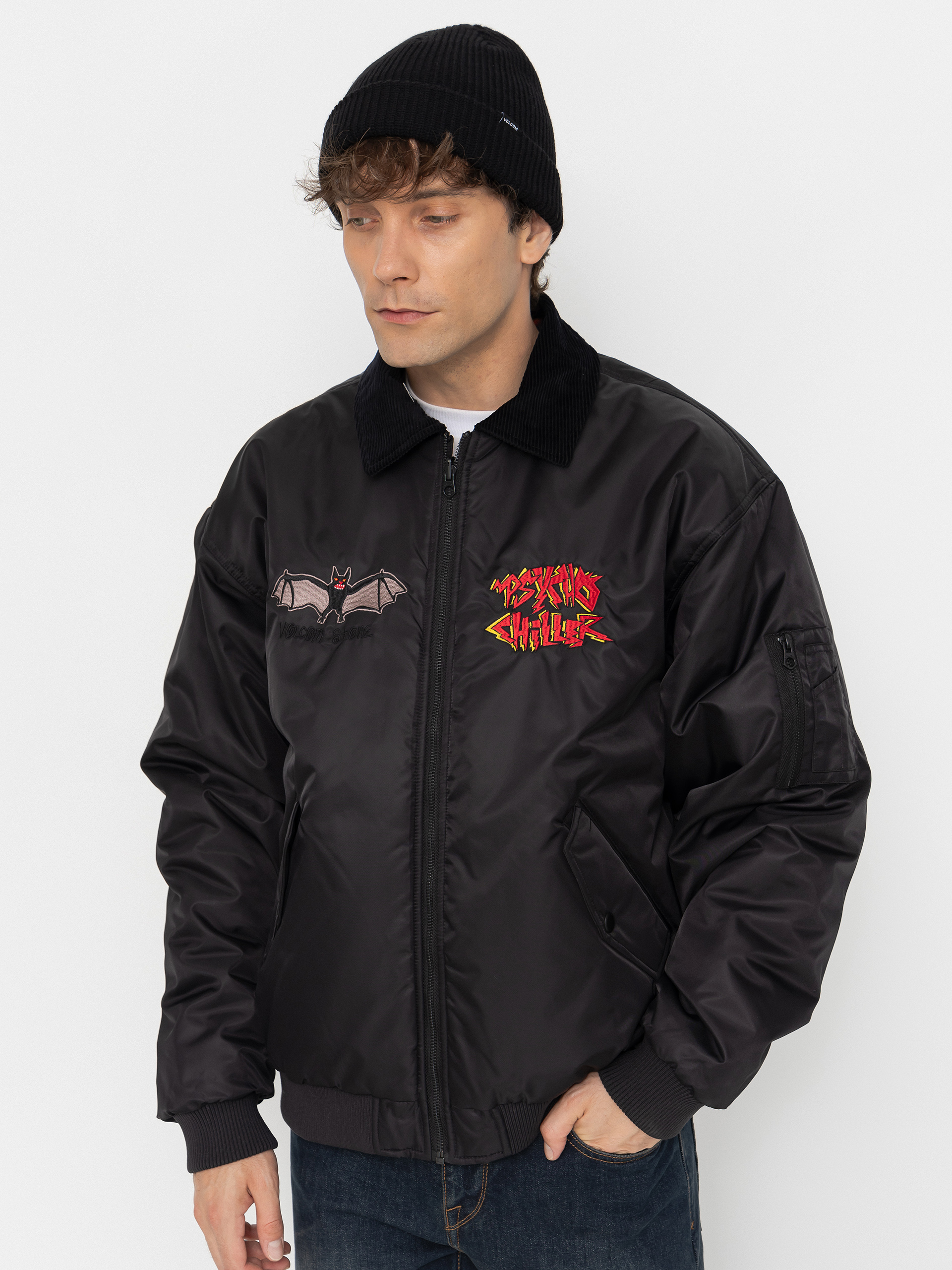 Kurtka Volcom Fa Ozzy (black)