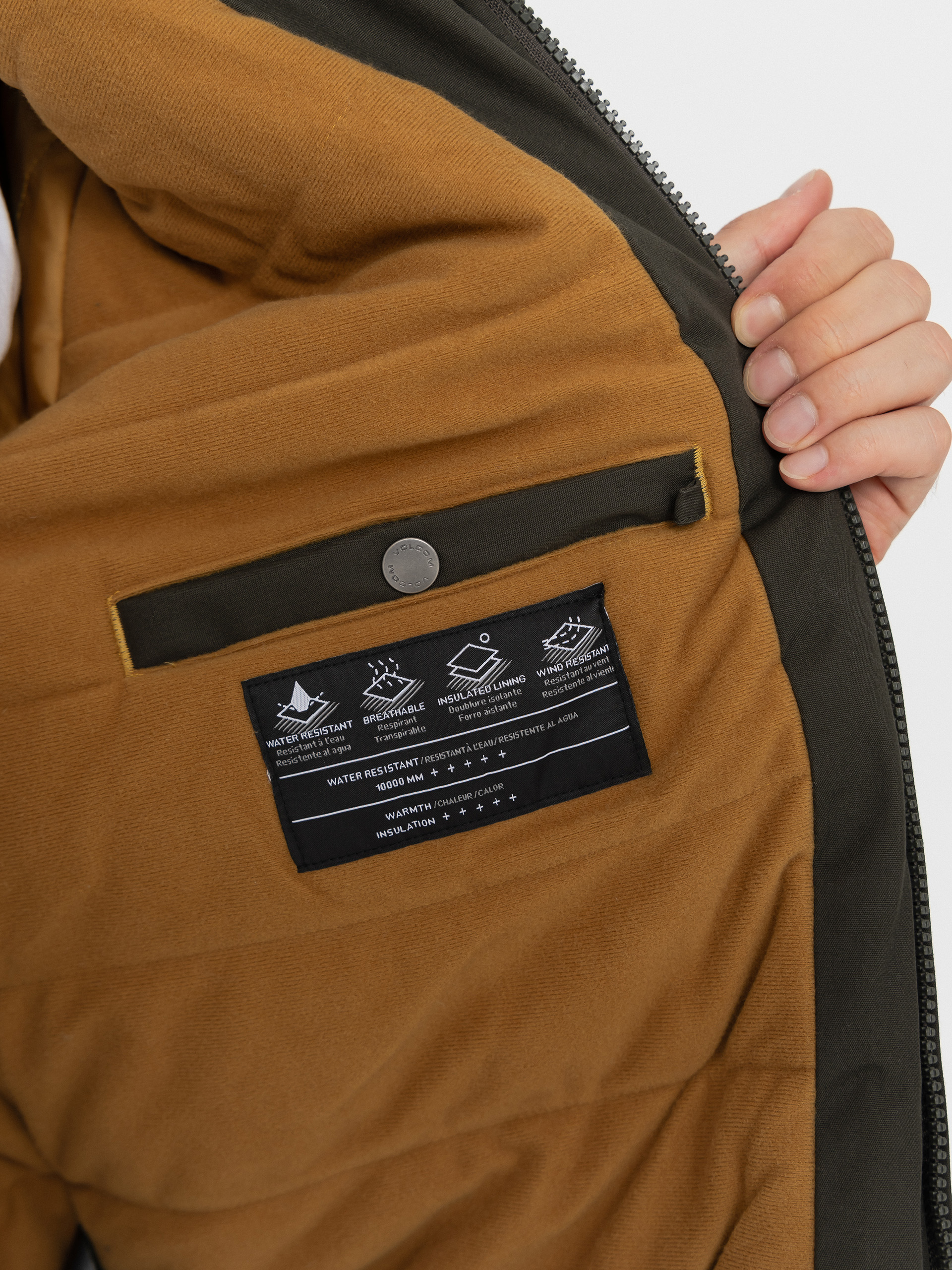 Kurtka Volcom Hernan 10K (rinsed black)