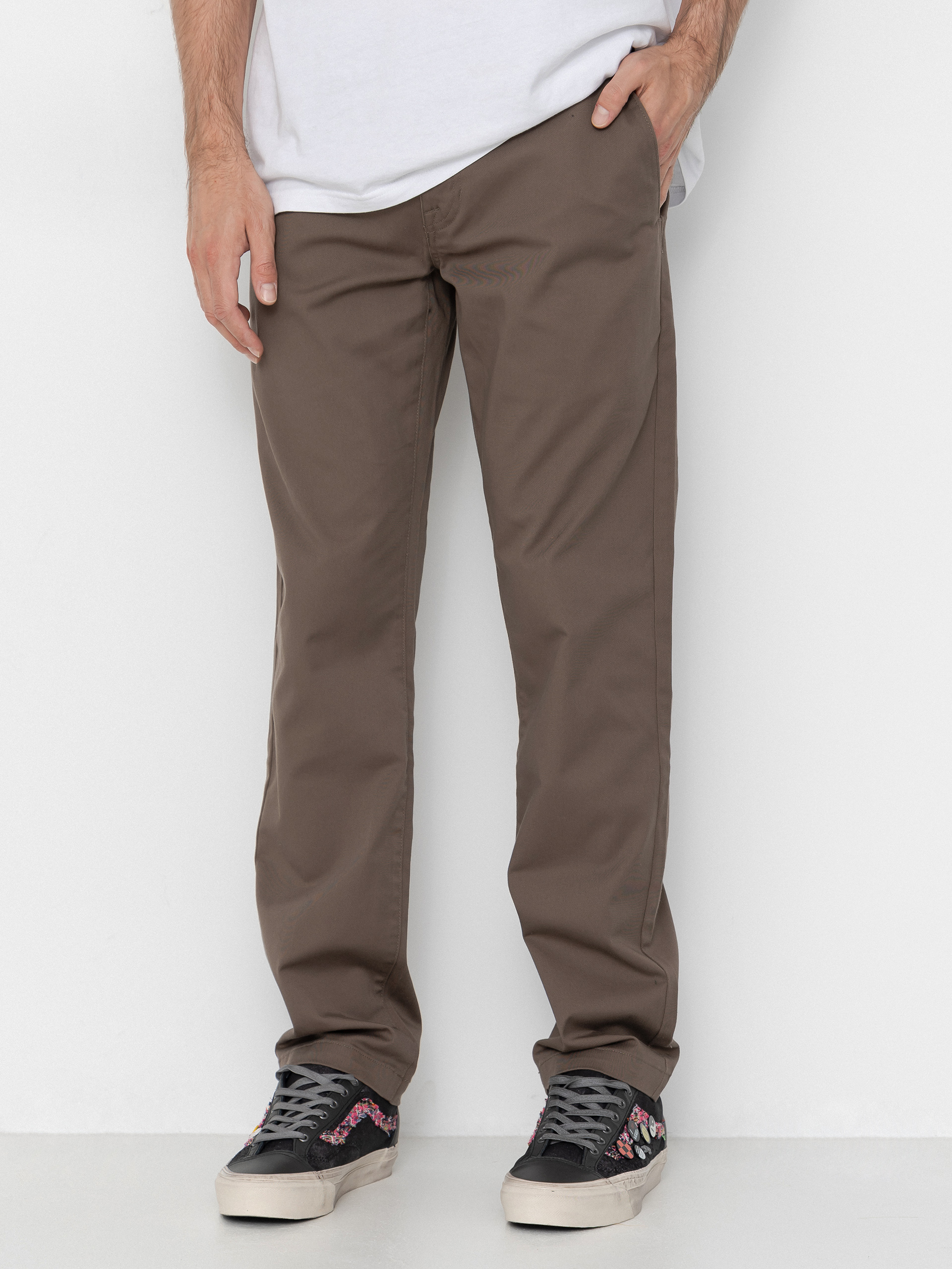 Spodnie Volcom Frickin Modern Stret (mushroom)