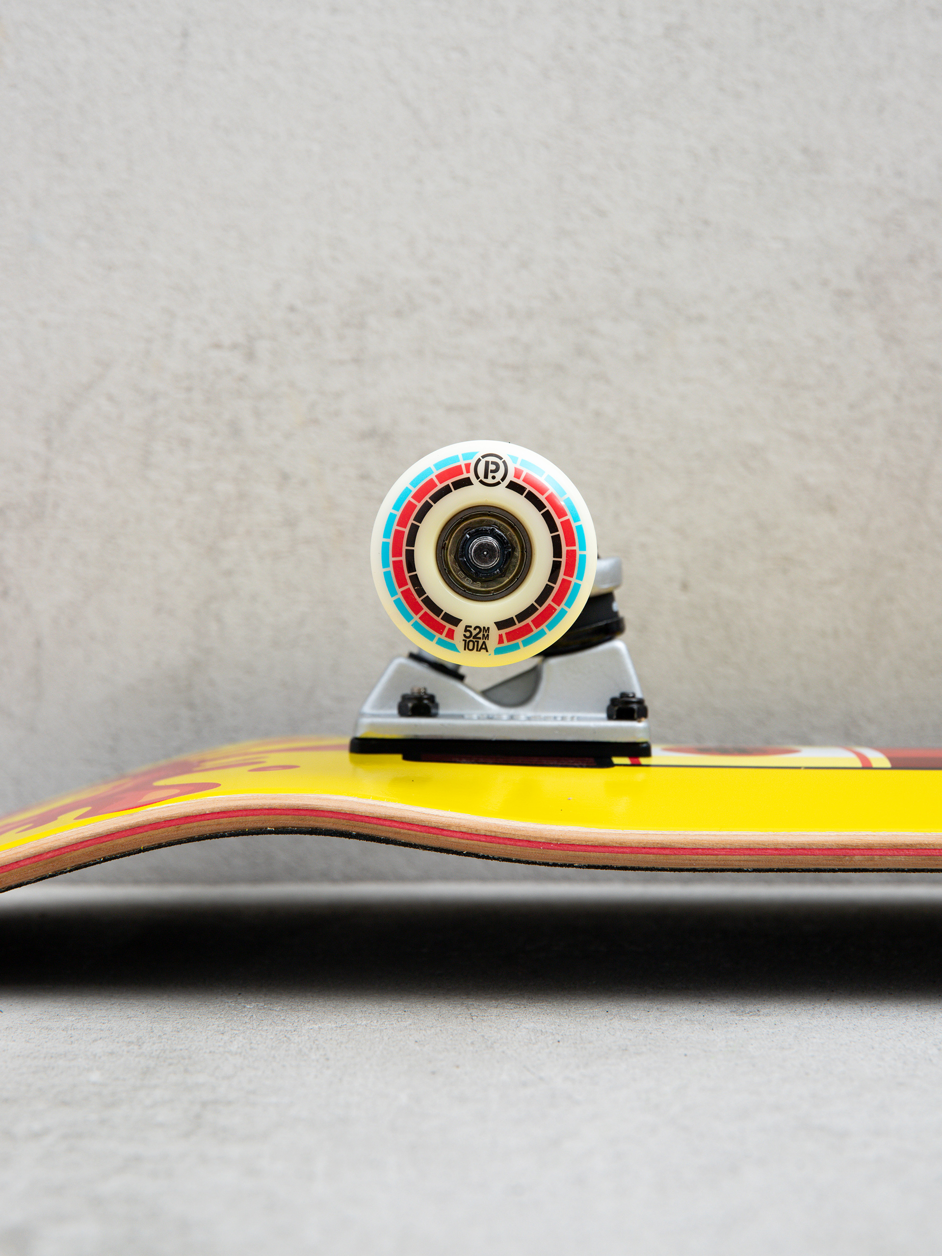 Deskorolka Cartel Skateboards Hot sauce (yellow)