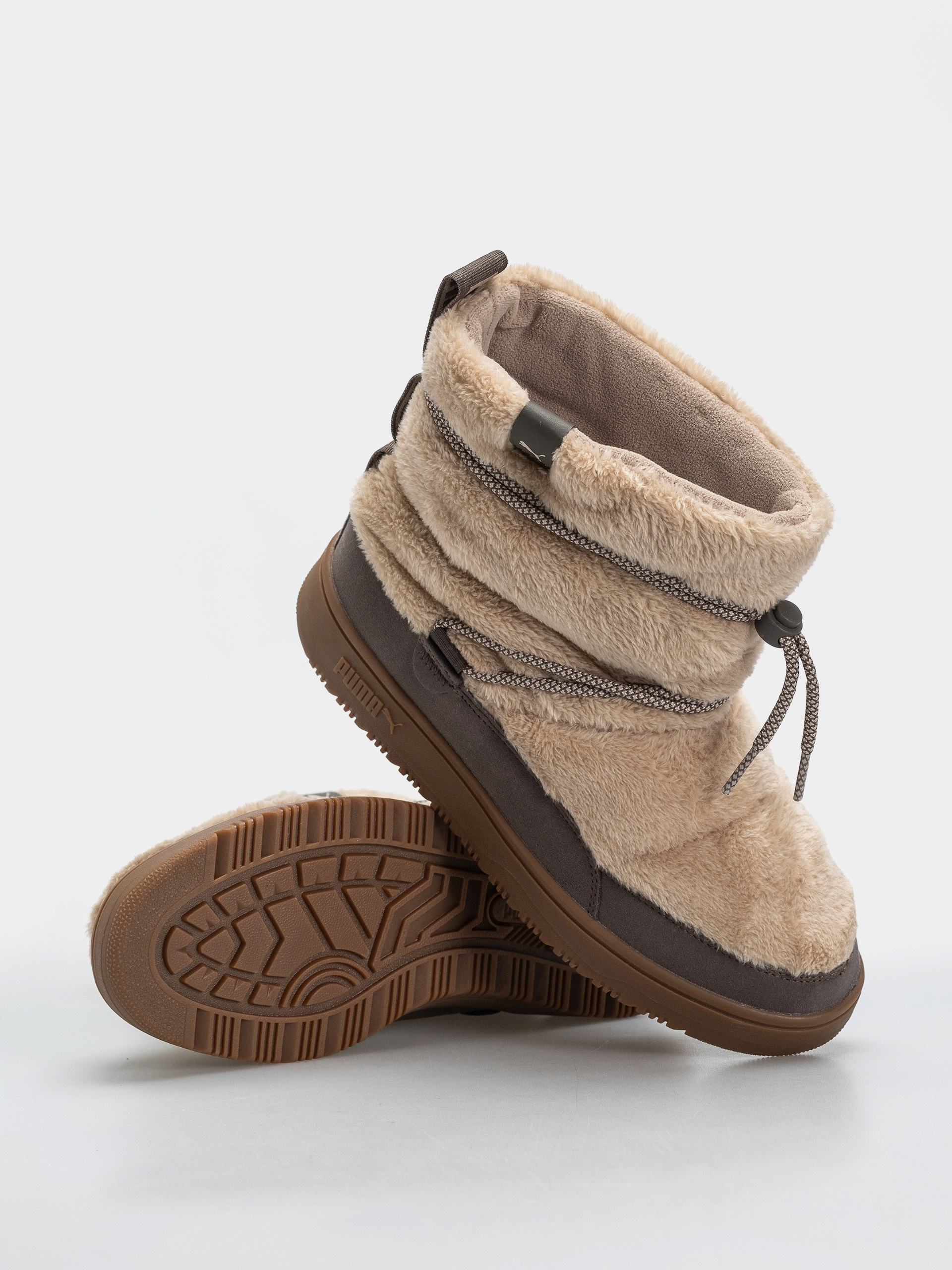 Buty Puma Snowbae Suede Wmn (birch/matte bronze)