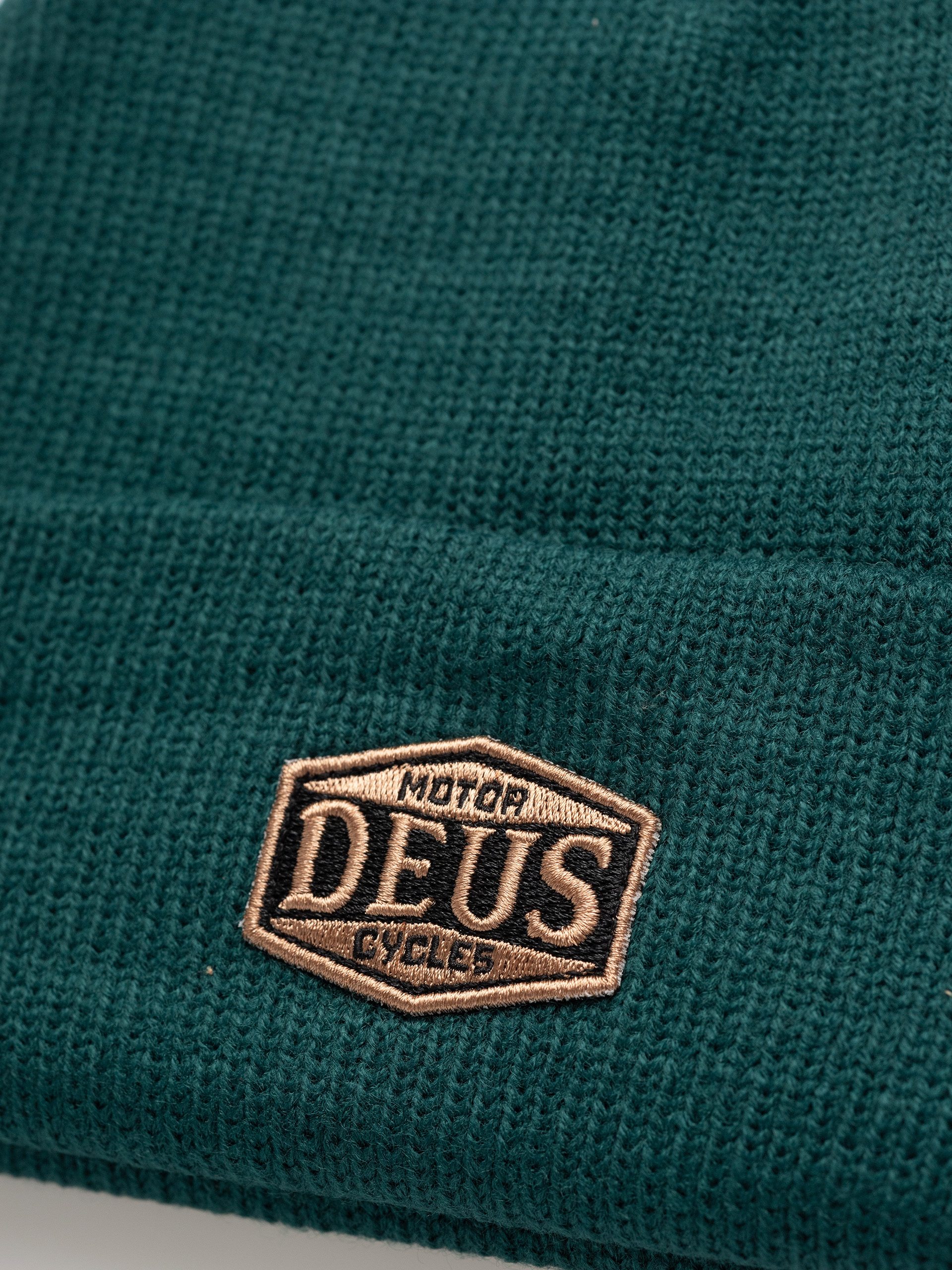 Czapka zimowa Deus Ex Machina Benjie (racing green)