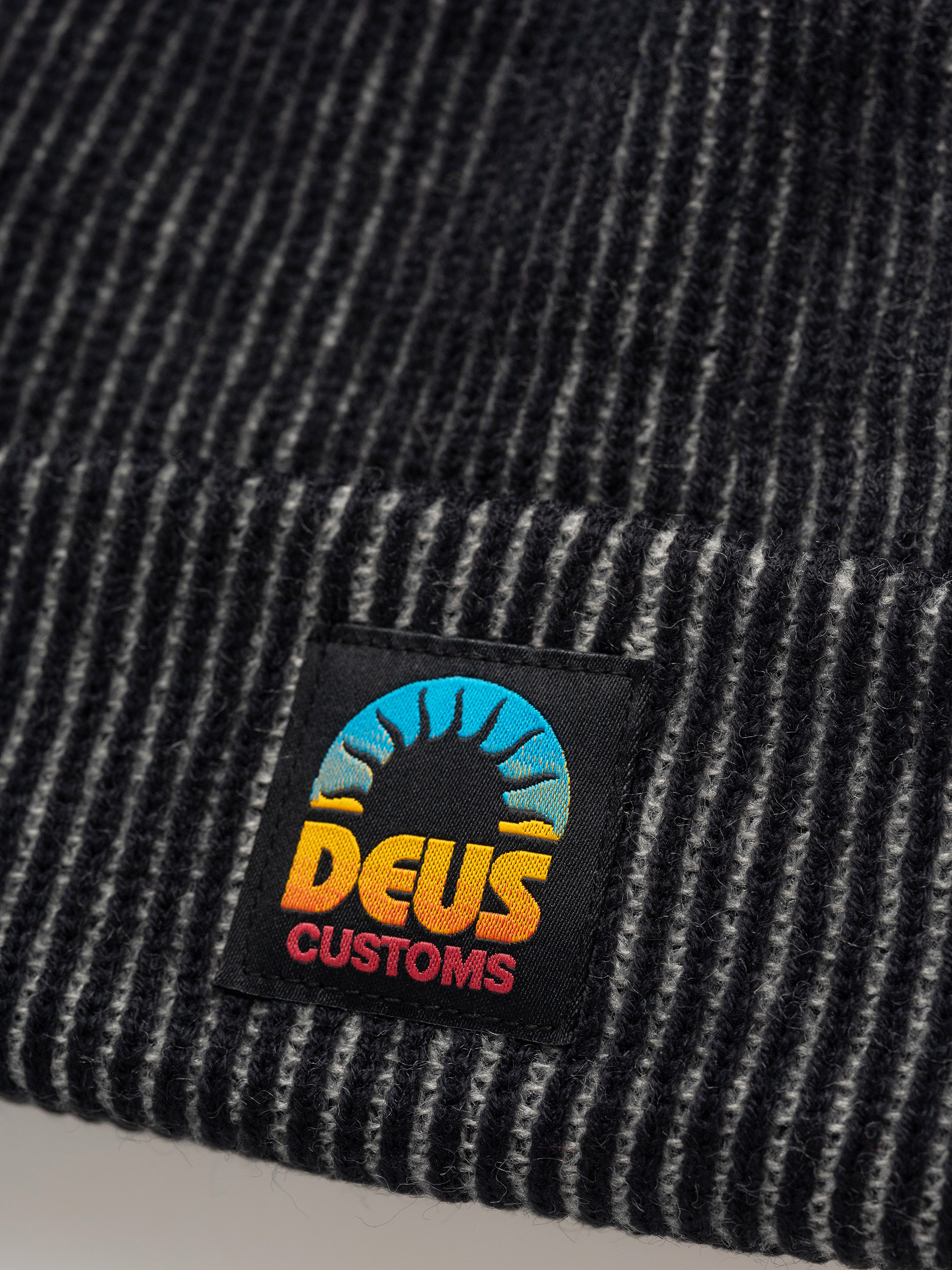 Czapka zimowa Deus Ex Machina Melody 2 Tone (anthracite grey)