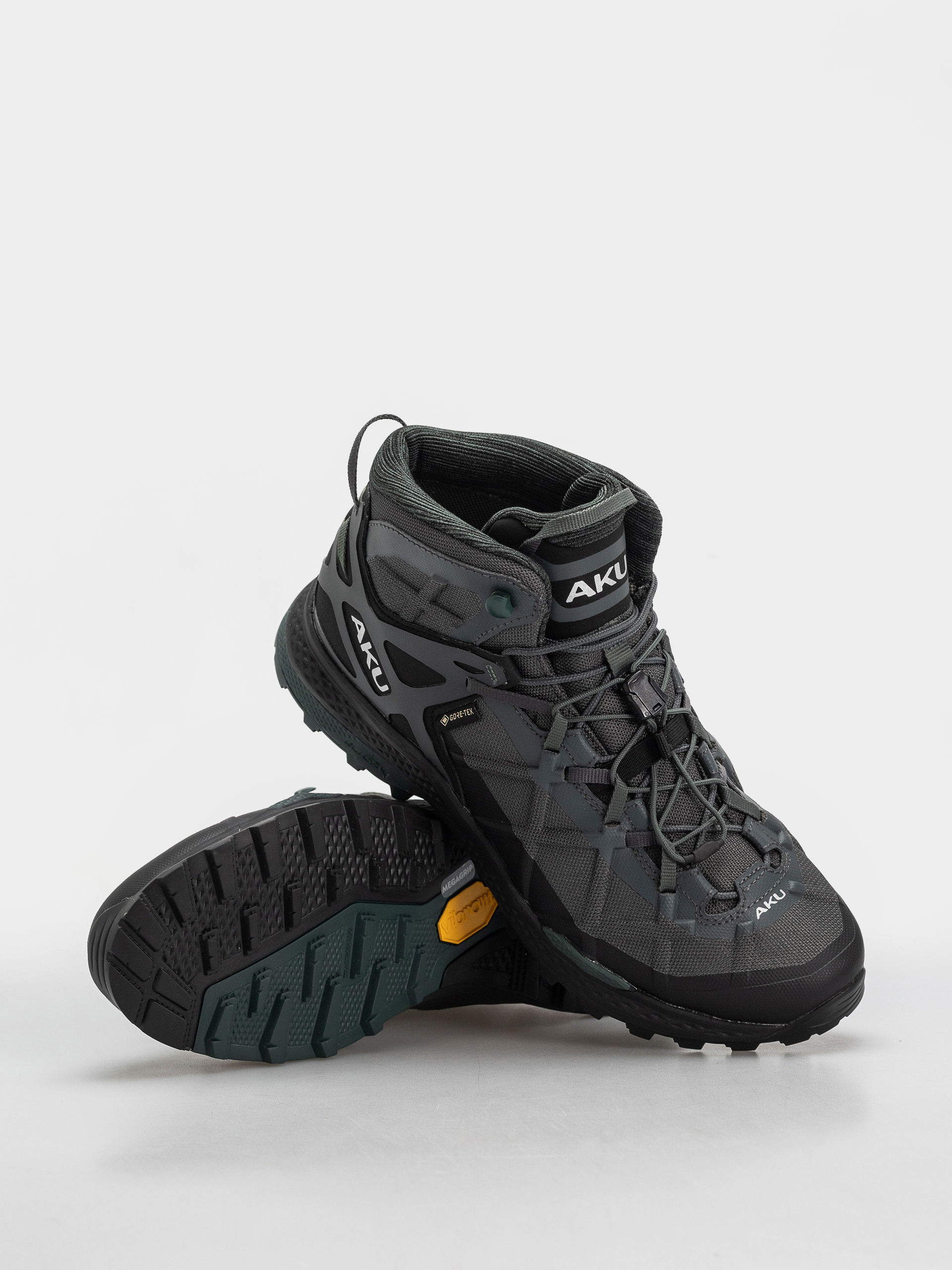 Buty AKU Rocket Mid GTX (grey/green)