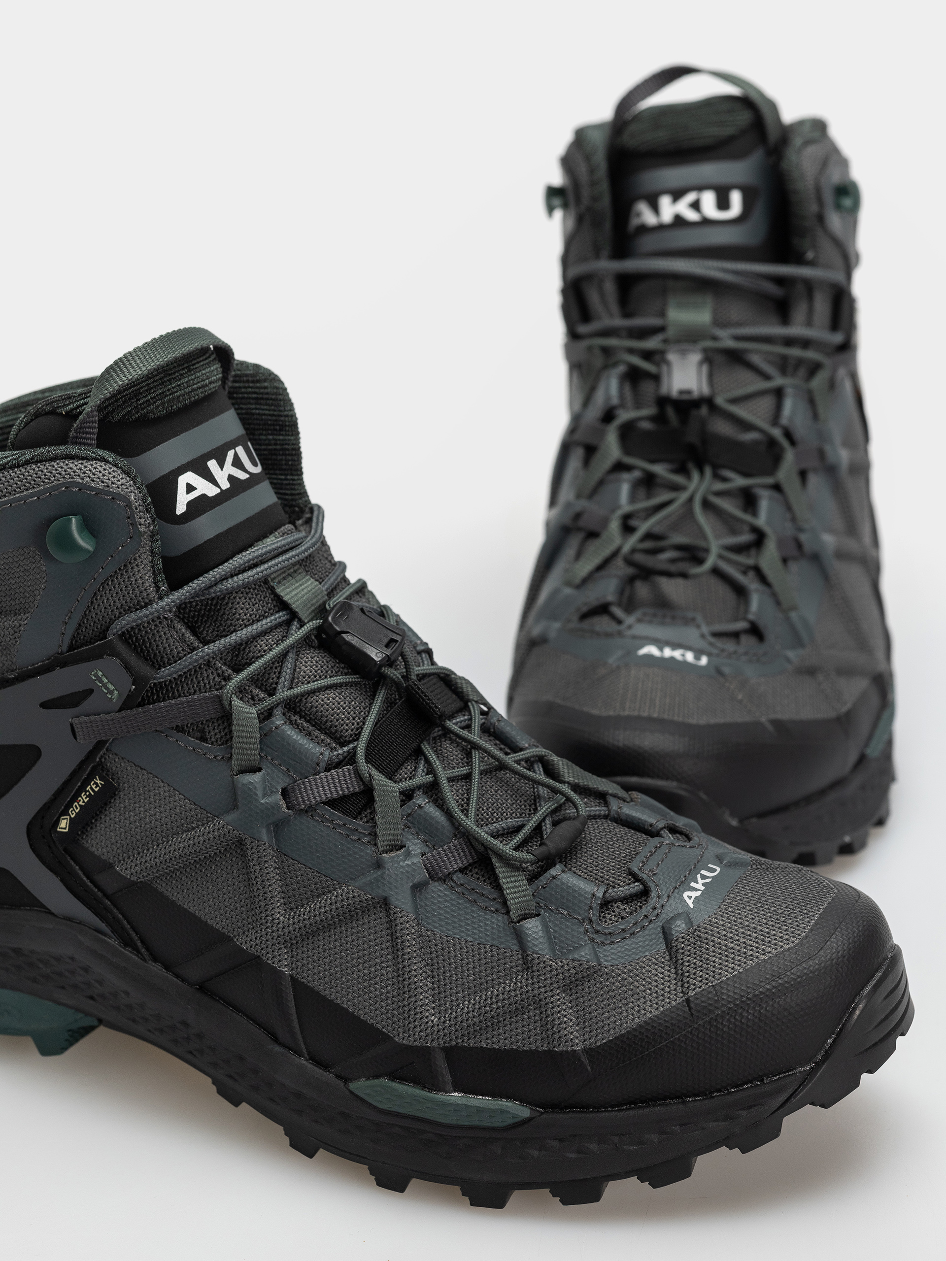Buty AKU Rocket Mid GTX (grey/green)