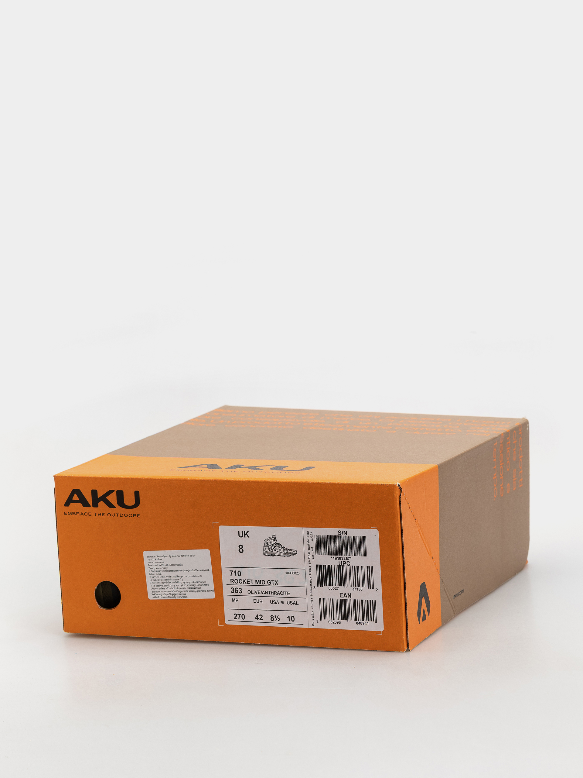 Buty AKU Rocket Mid GTX (olive/anthracite)
