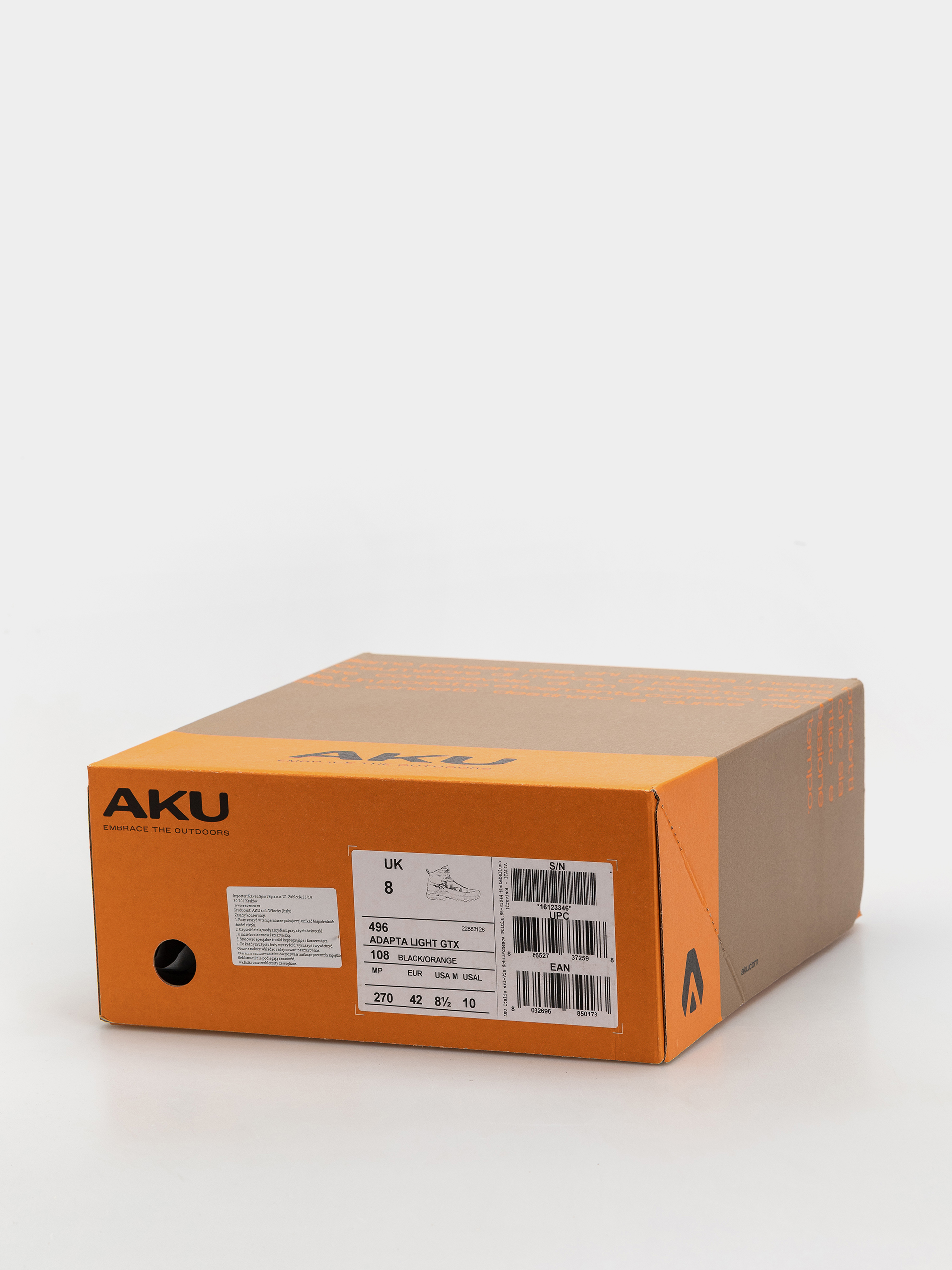 Buty AKU Adapta Light GTX (black/orange)