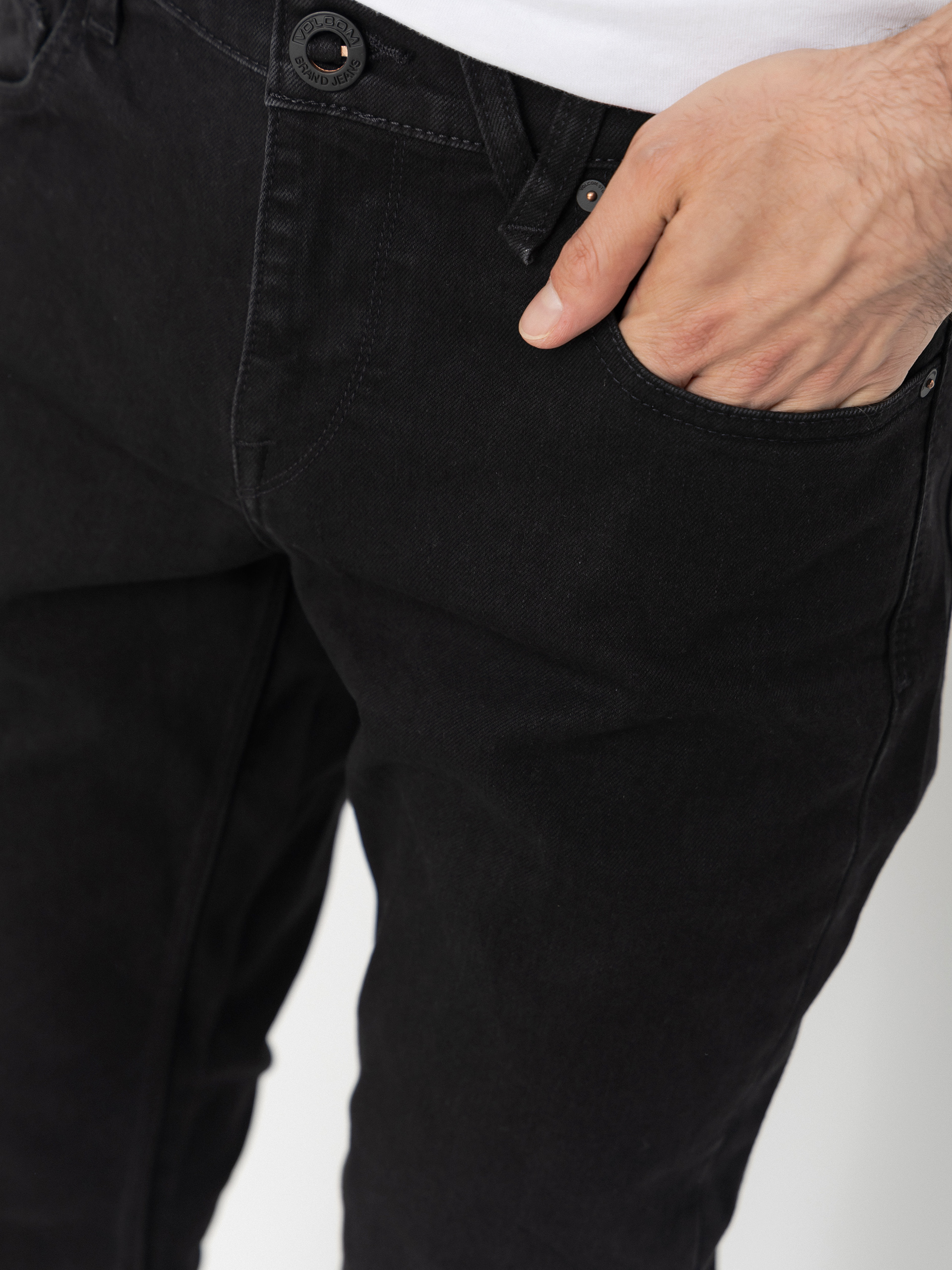 Spodnie Volcom 2X4 (black out)