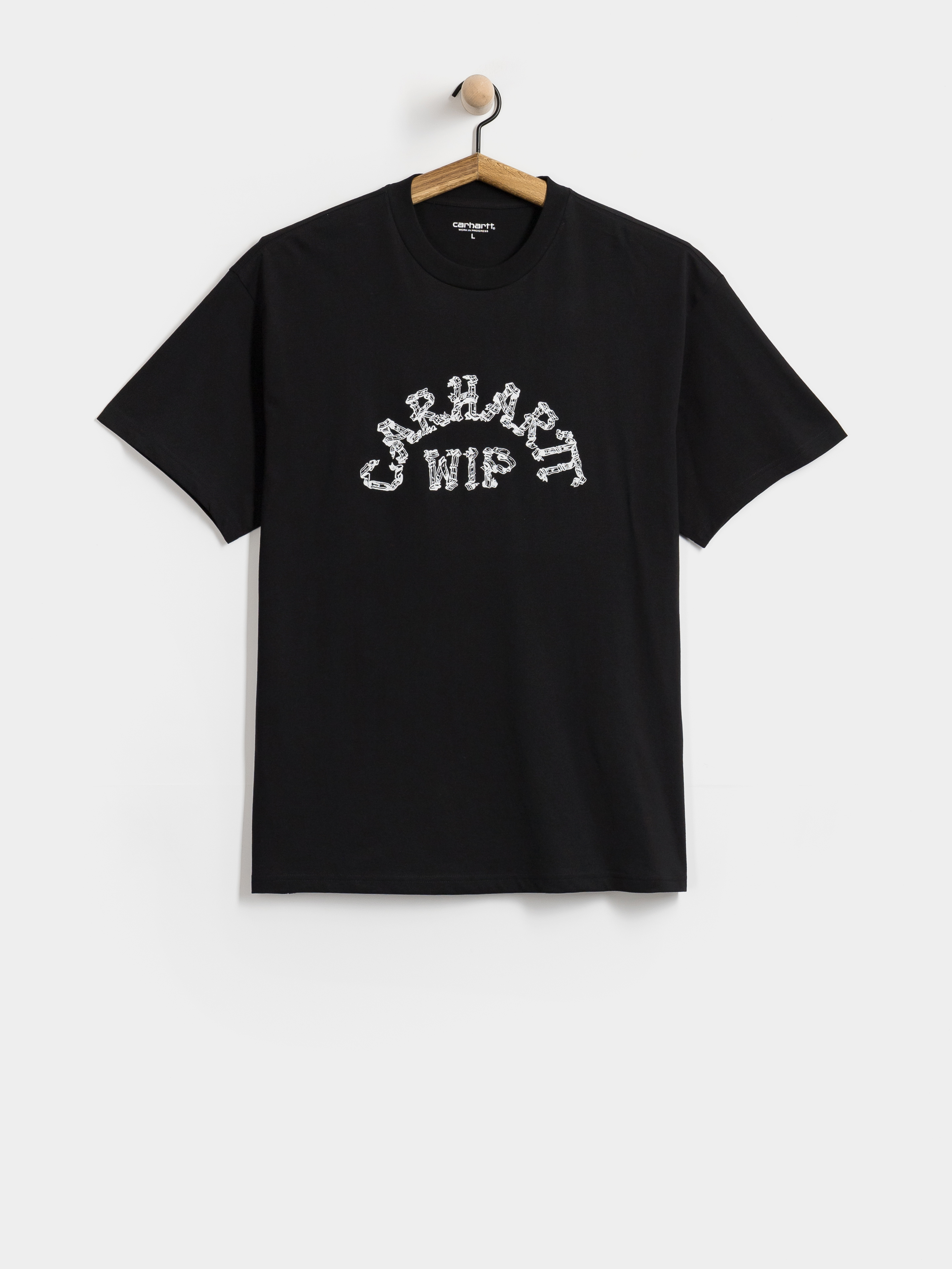 T-shirt Carhartt WIP Ribbon Script (black)
