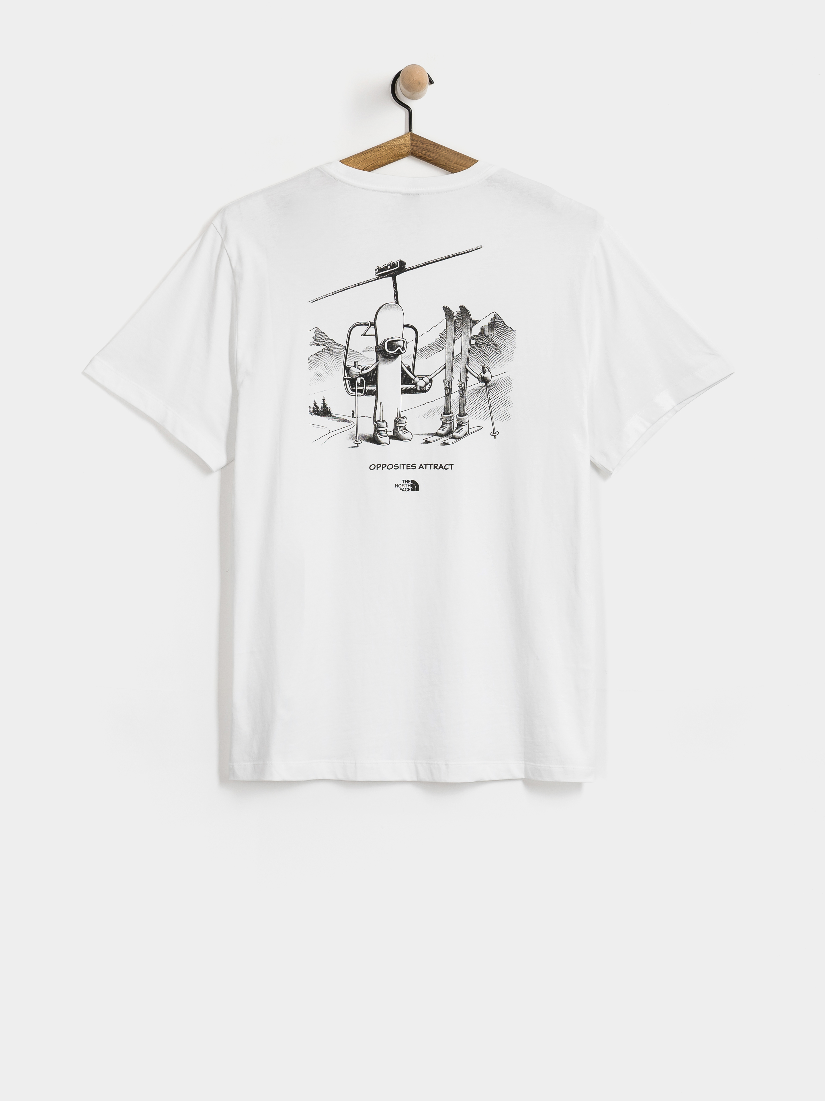 T-shirt The North Face Opposites Attract Relaxed (tnf white)