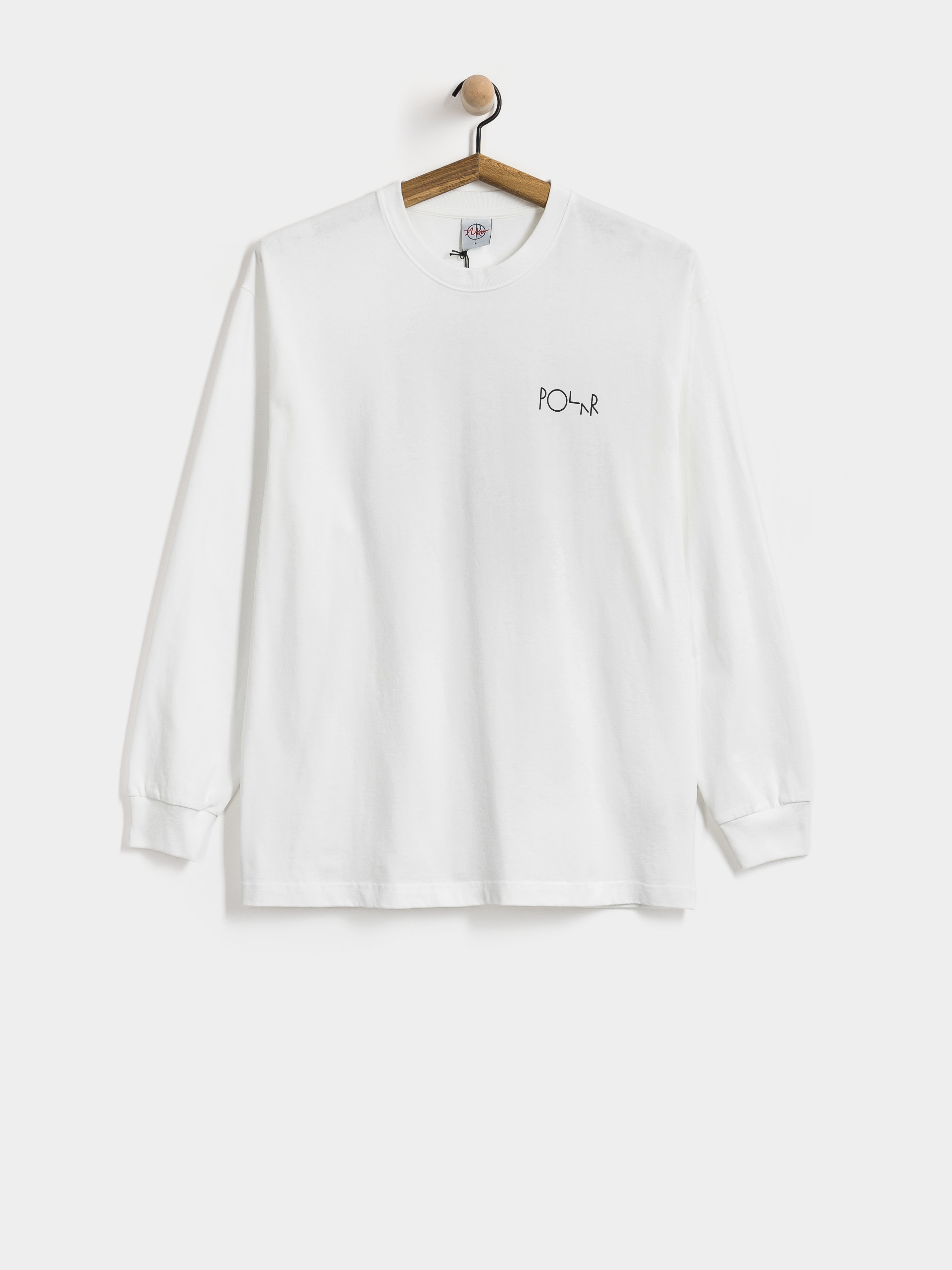 Longsleeve Polar Skate Fill Logo Klez Crossing (white)