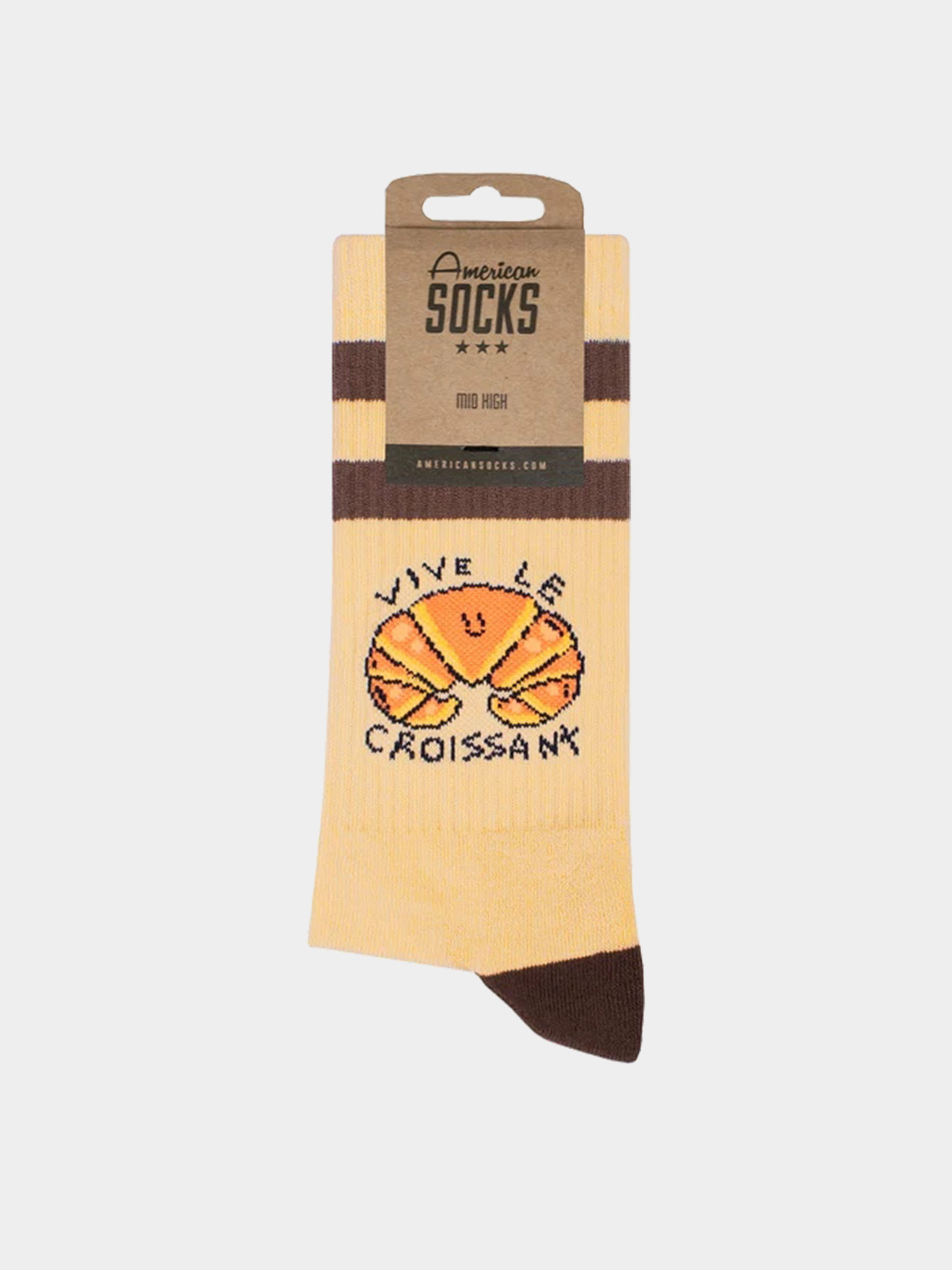 Skarpetki American Socks Vive Le Croissant