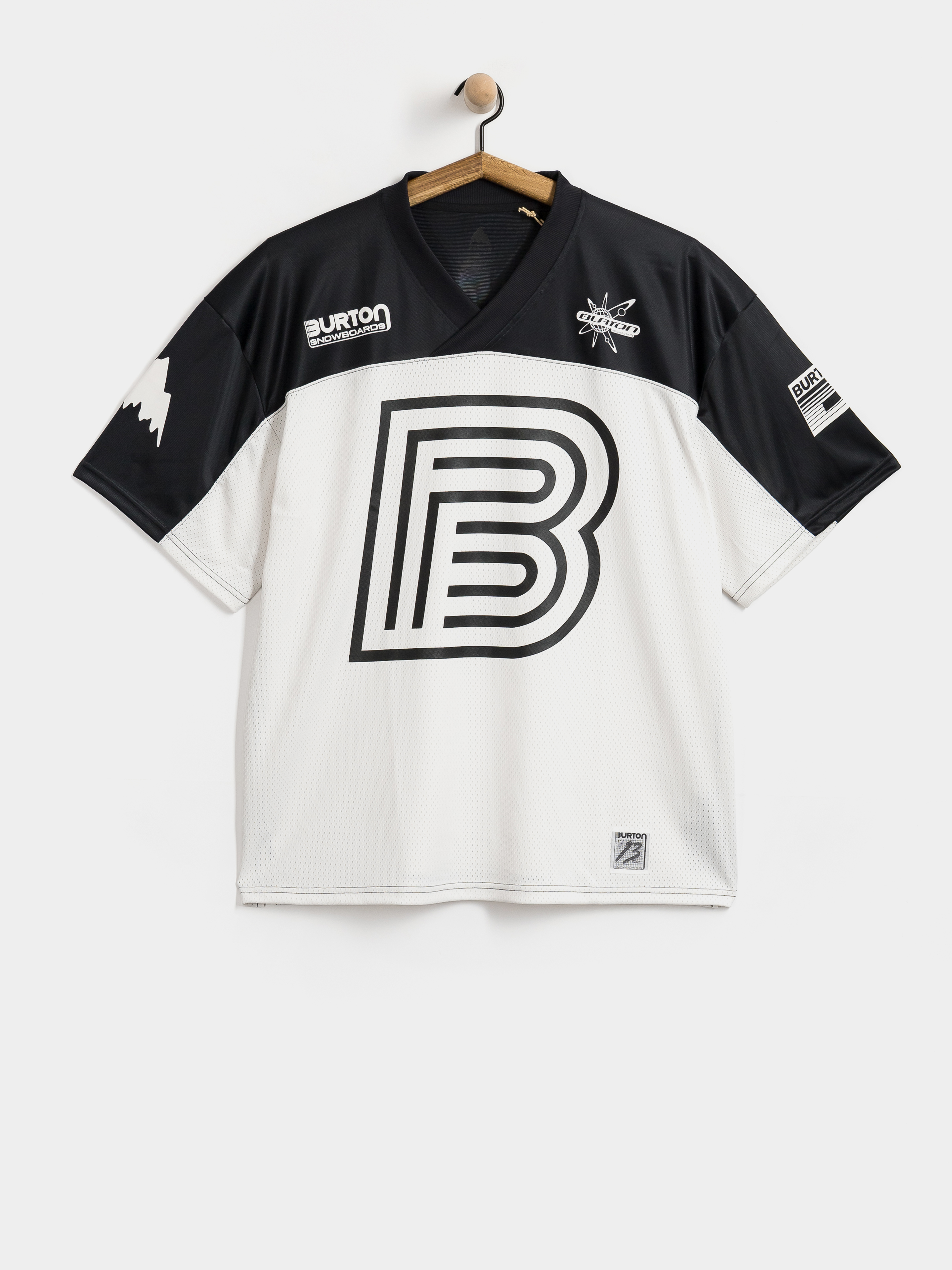 T-shirt Burton X Zeb Jersey (stout white/true black)