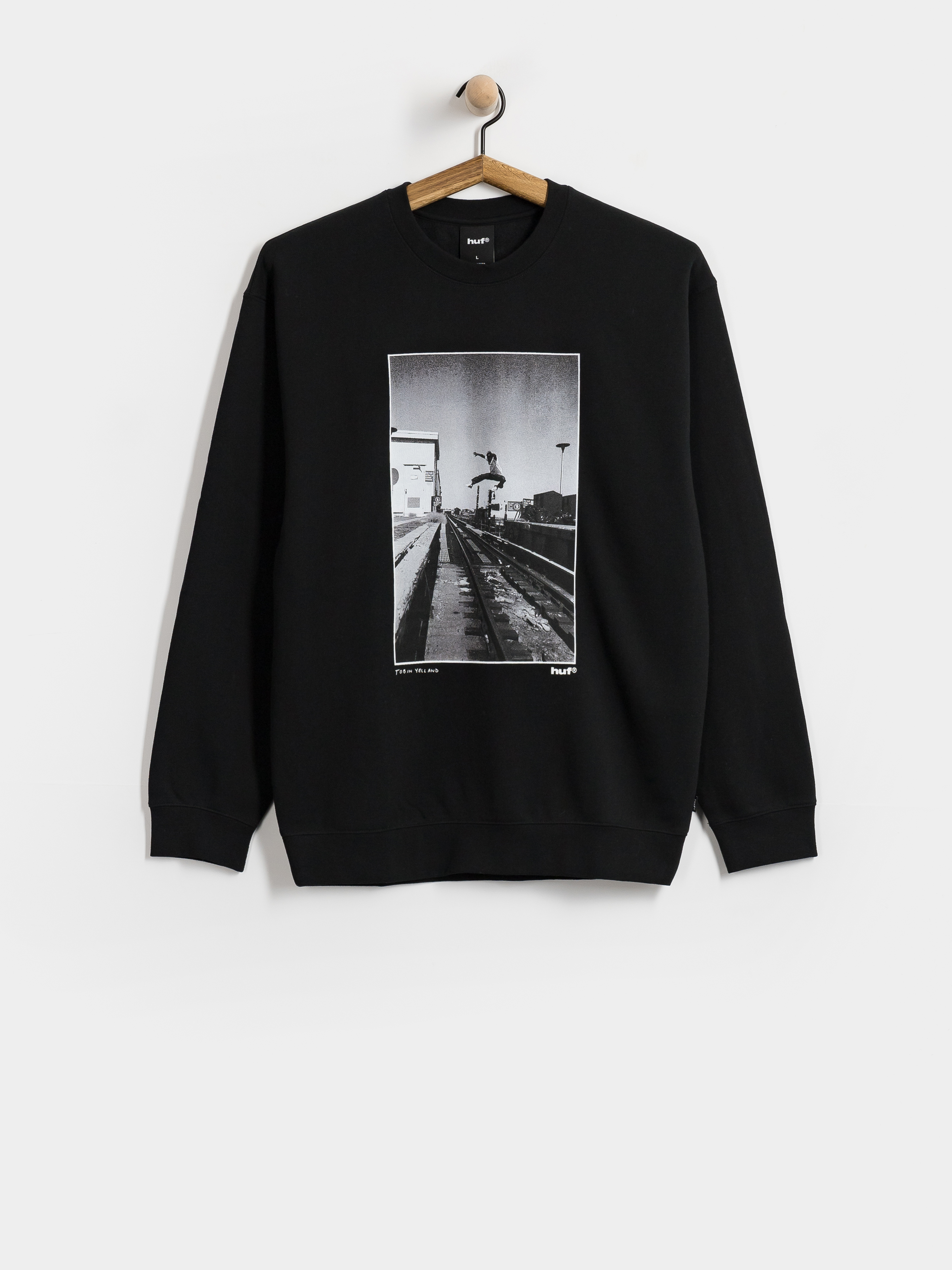 Bluza HUF Taking The Leap (black)