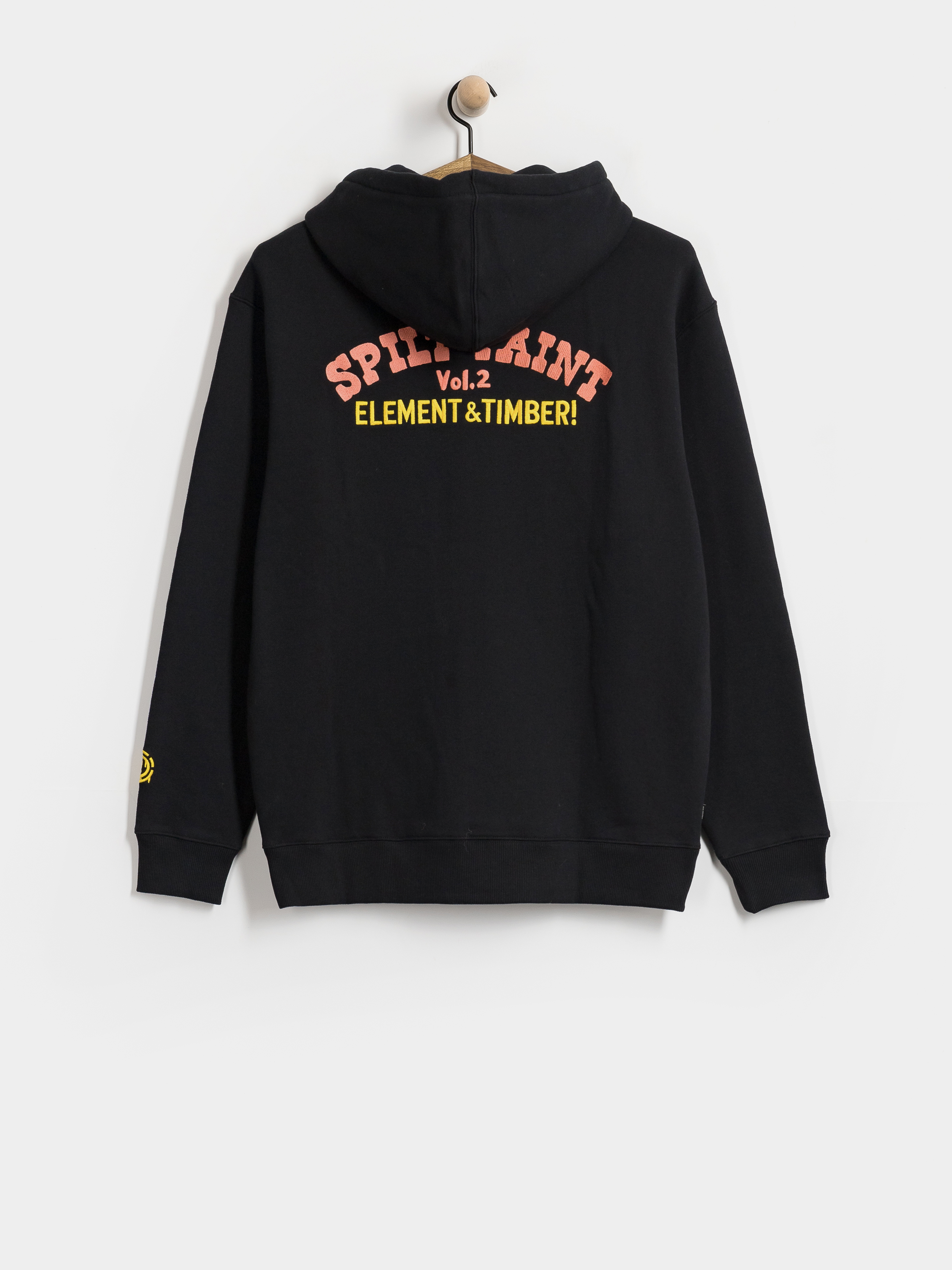 Bluza z kapturem Element Timber Monkey ZHD (flint black)