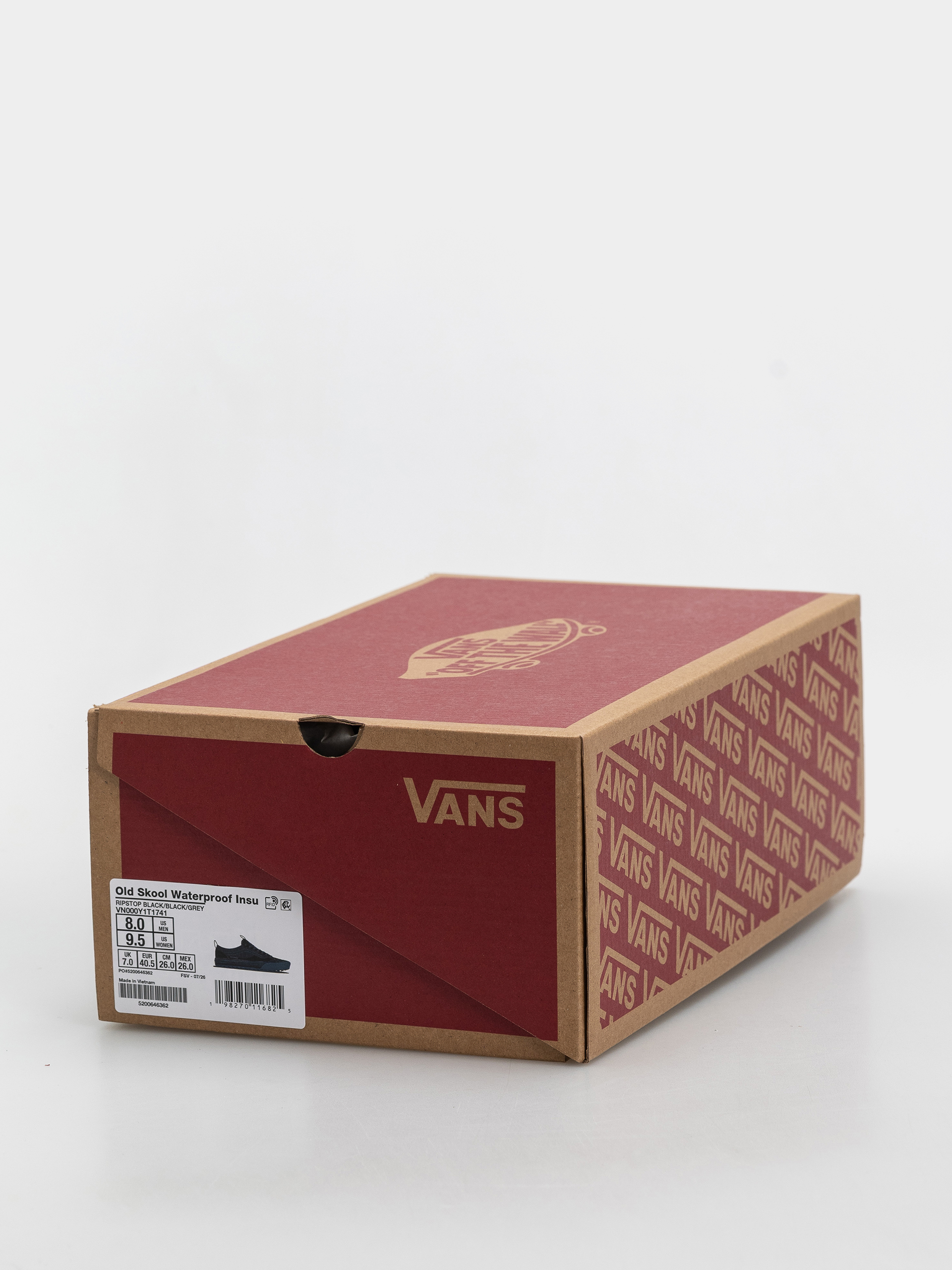 Buty Vans Old Skool Waterproof Insulated Mte (black/black/gry)