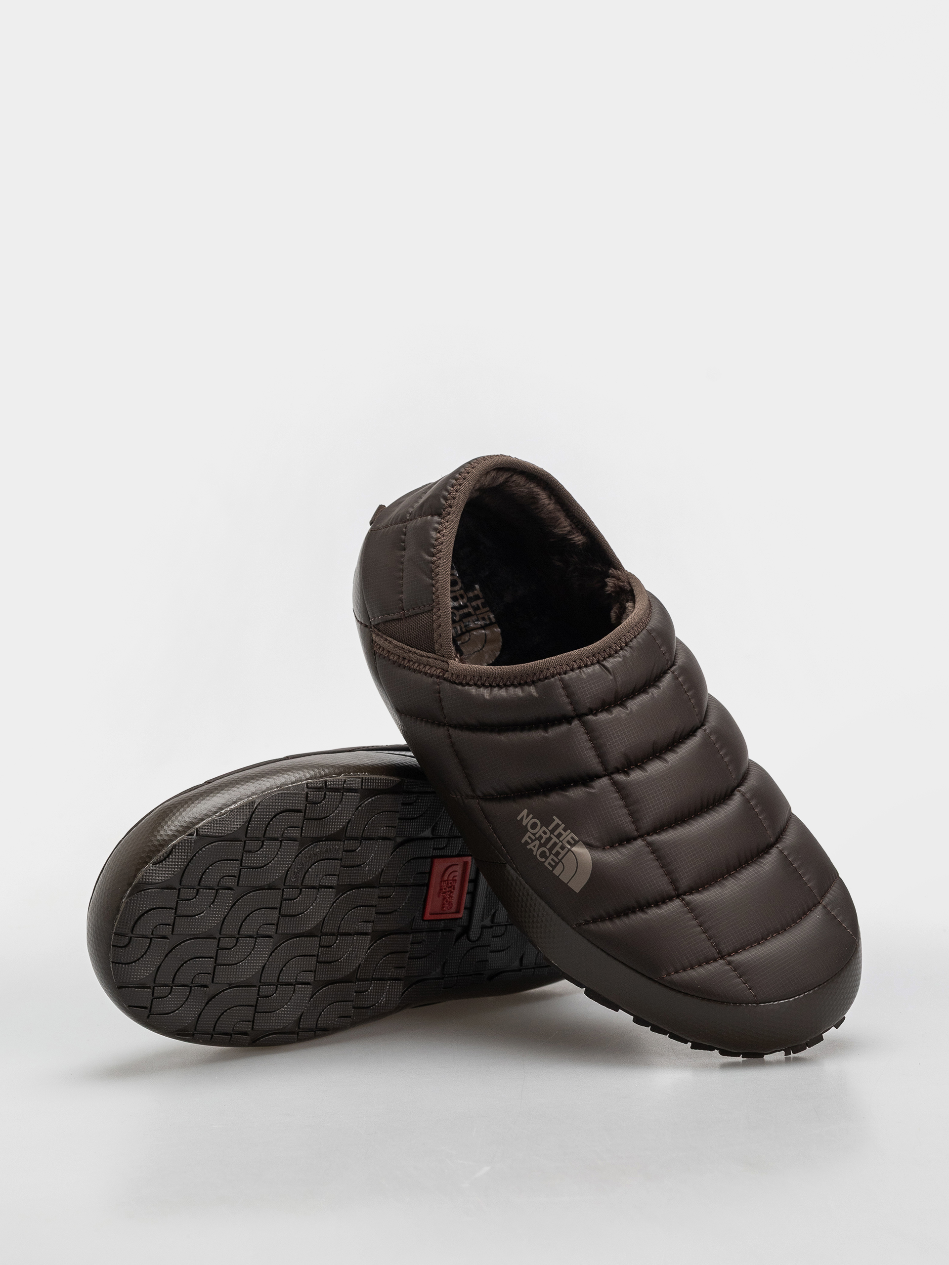 Buty The North Face Thermoball Traction Mule V (dark chestnut/tnf black)