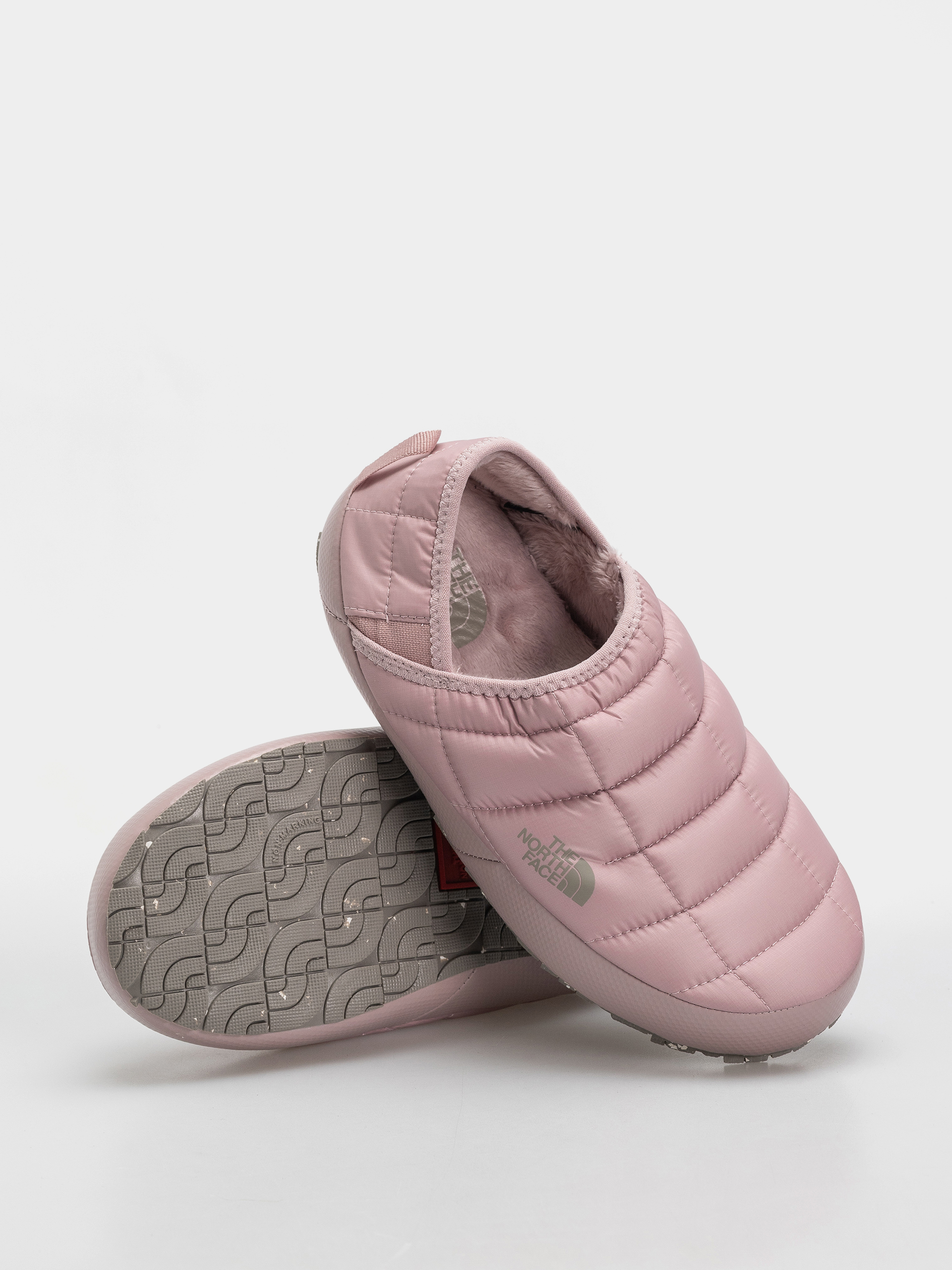 Buty The North Face Thermoball Traction Mule V Wmn (metal pink/stone slab)